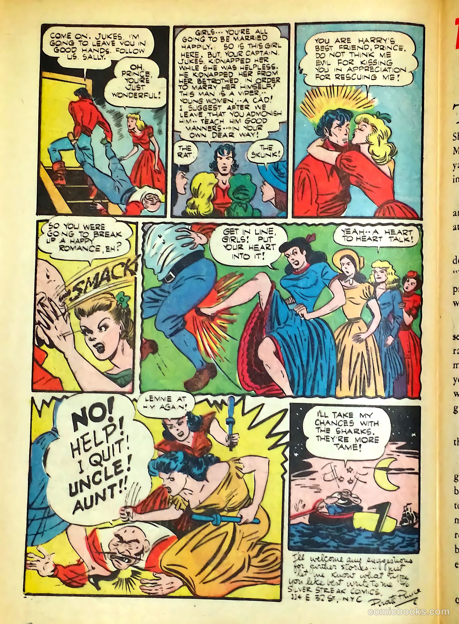 Silver Streak Comics #20 (1942) — page 53 of 70