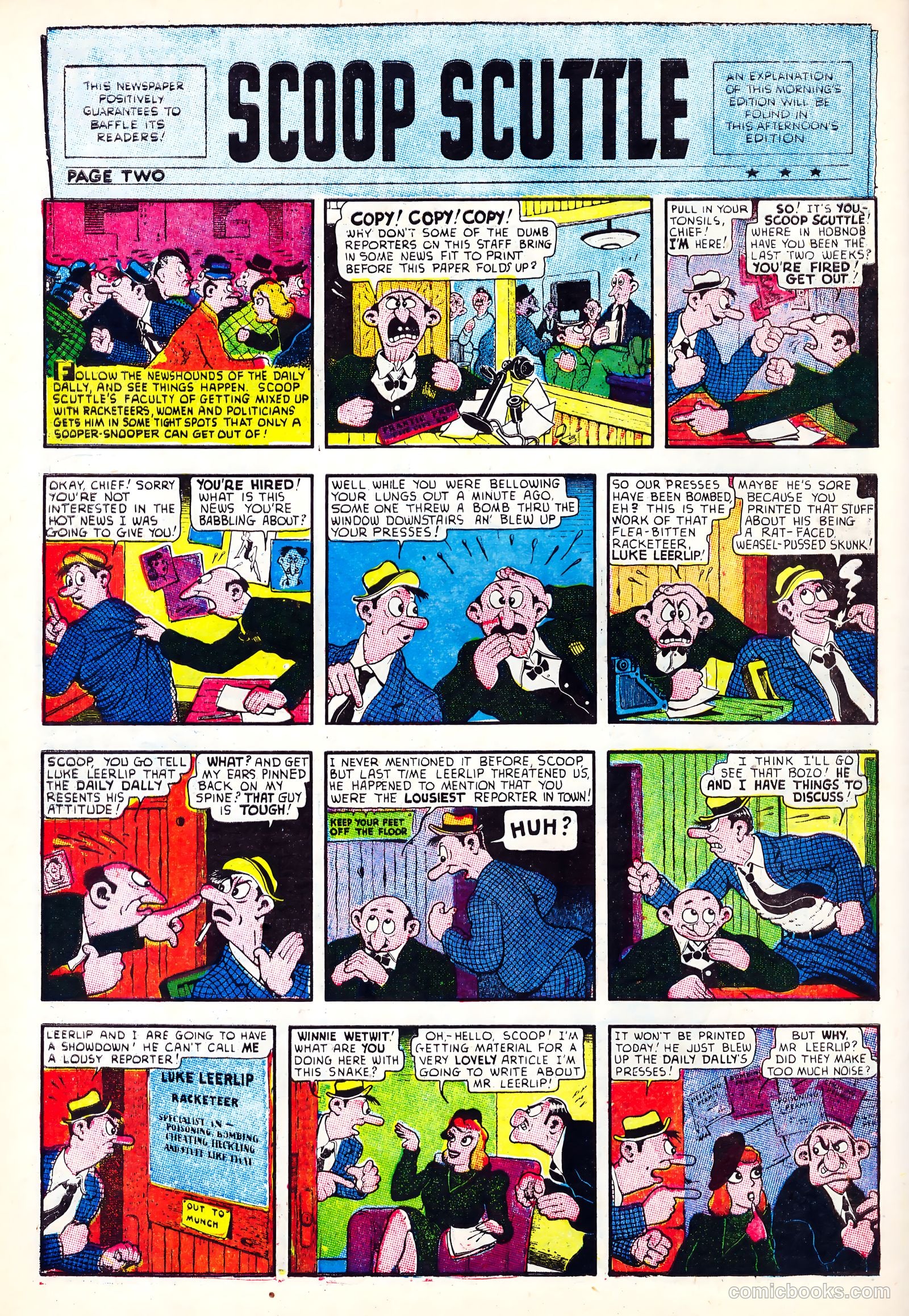 Silver Streak Comics #20 (1942) — page 57 of 70