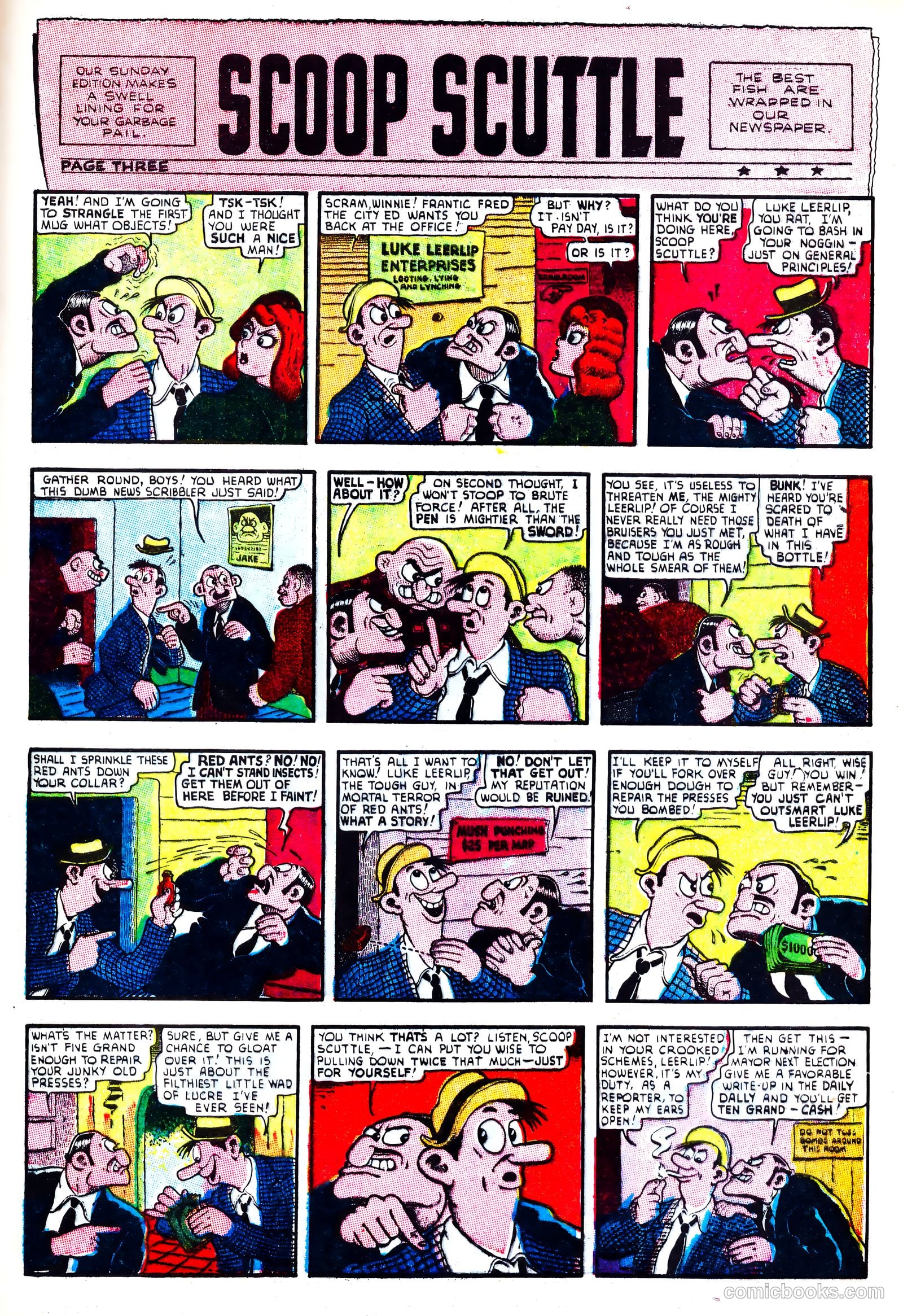 Silver Streak Comics #20 (1942) — page 58 of 70