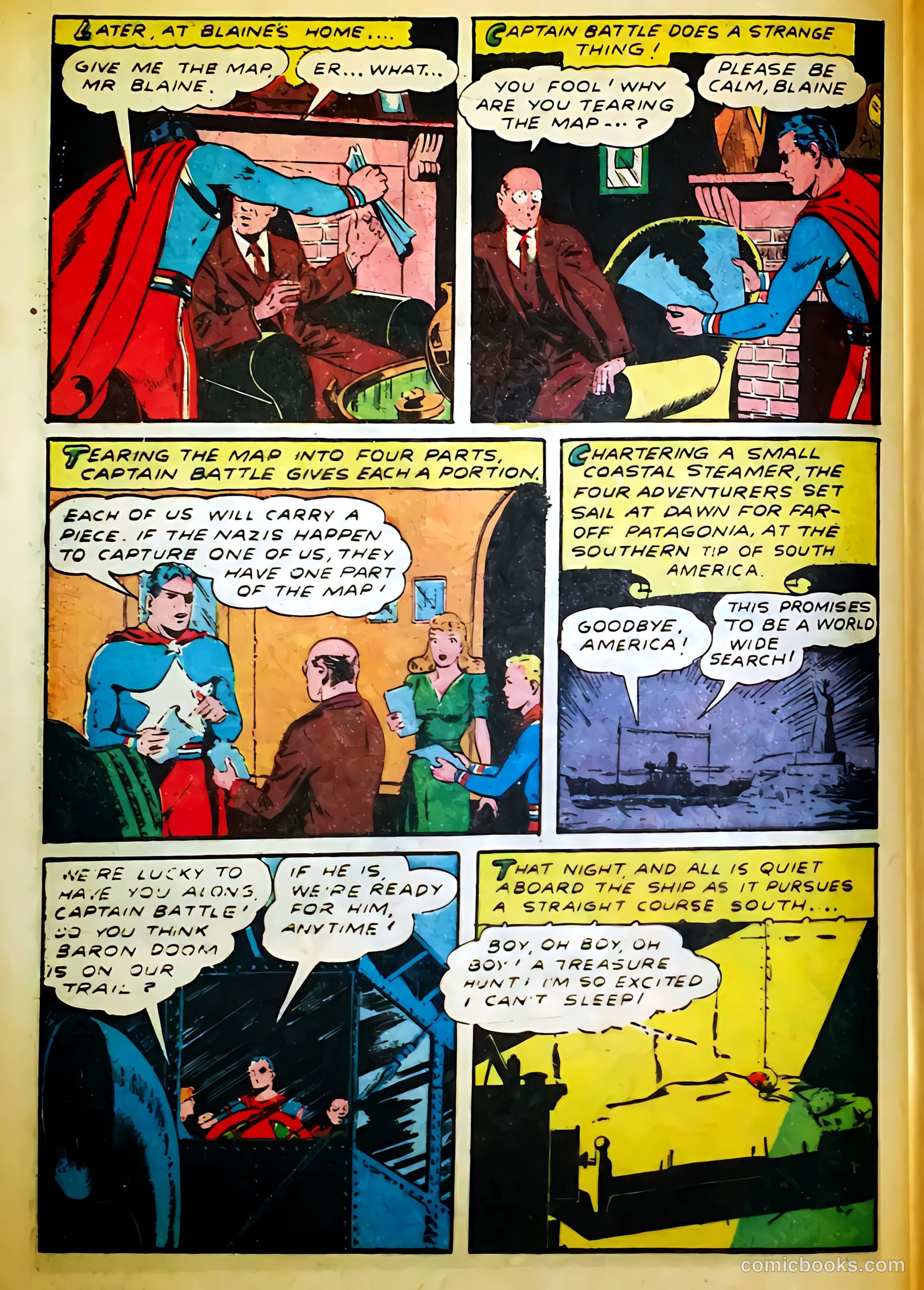 Silver Streak Comics #20 (1942) — page 61 of 70