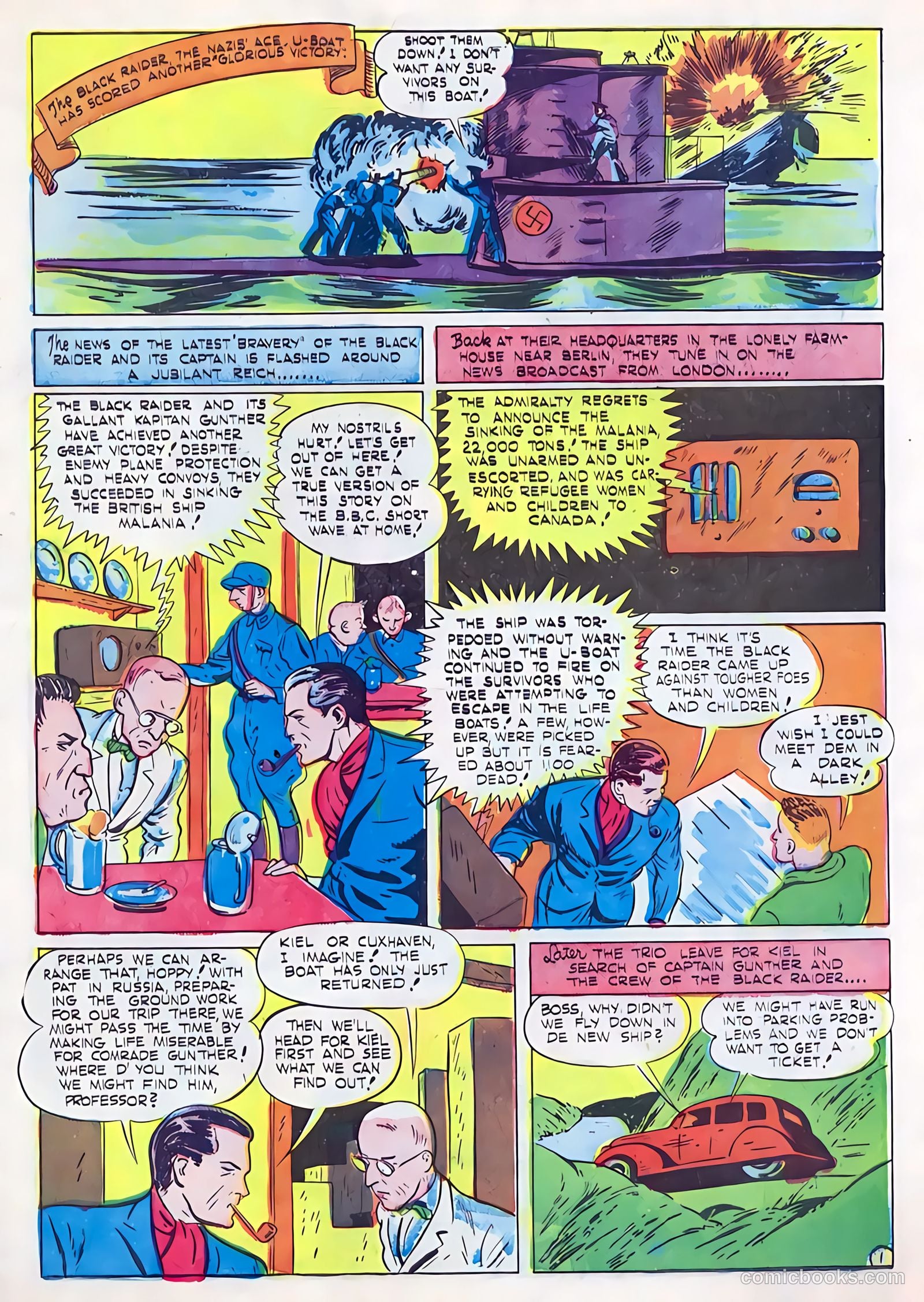Silver Streak Comics #21 (1942) — page 3 of 70