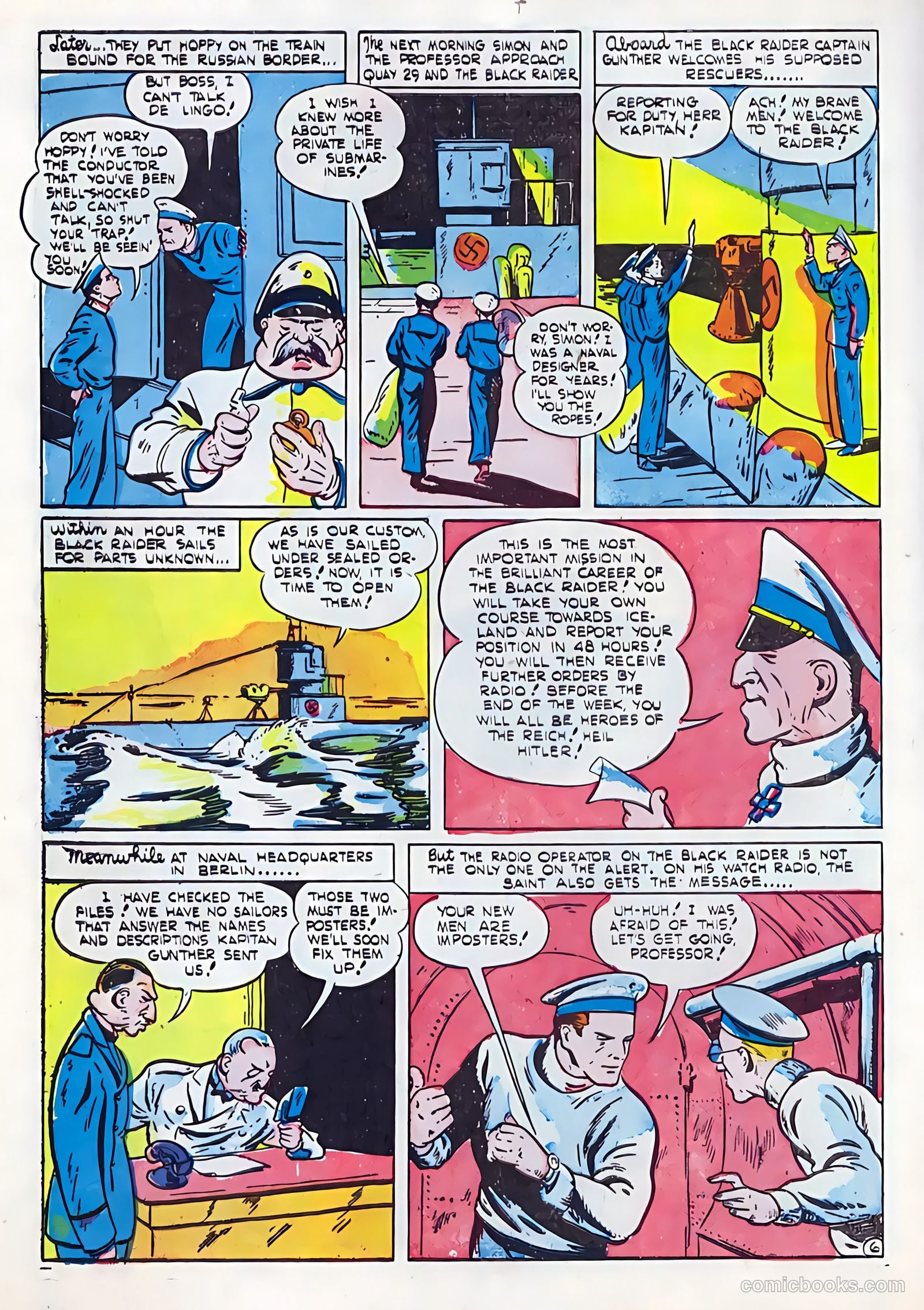 Silver Streak Comics #21 (1942) — page 8 of 70