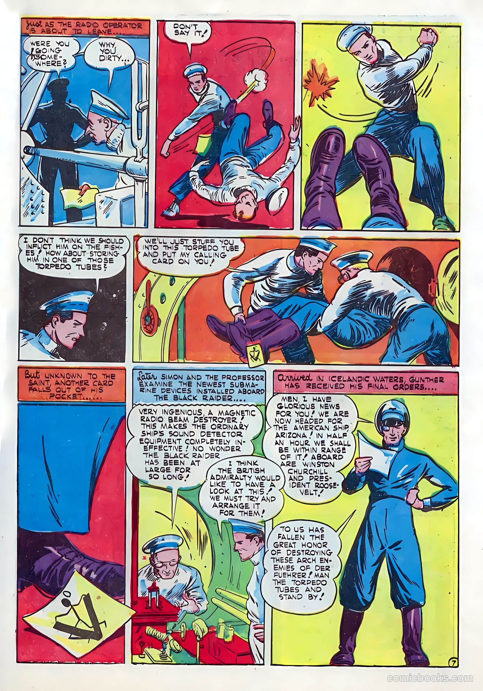 Silver Streak Comics #21 (1942) — page 9 of 70