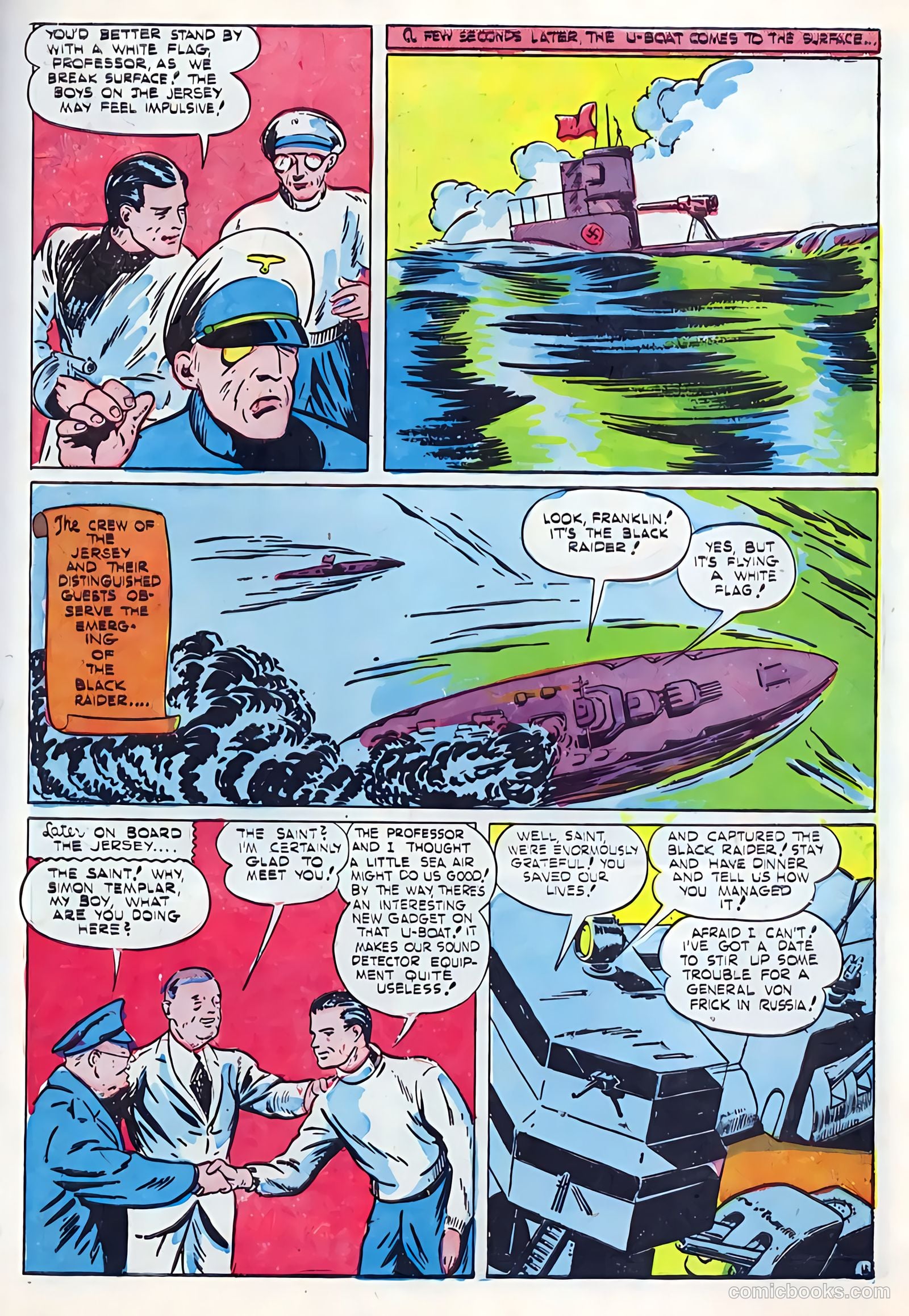 Silver Streak Comics #21 (1942) — page 13 of 70