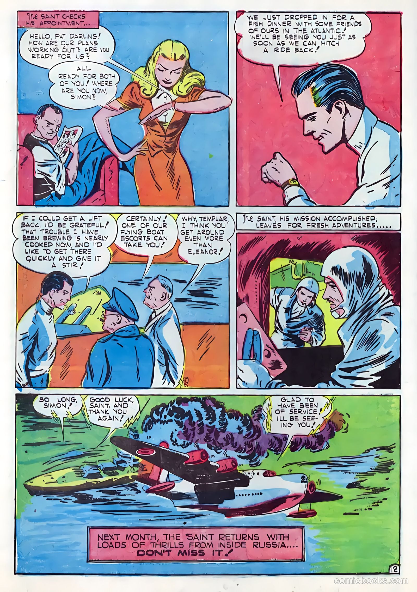Silver Streak Comics #21 (1942) — page 14 of 70