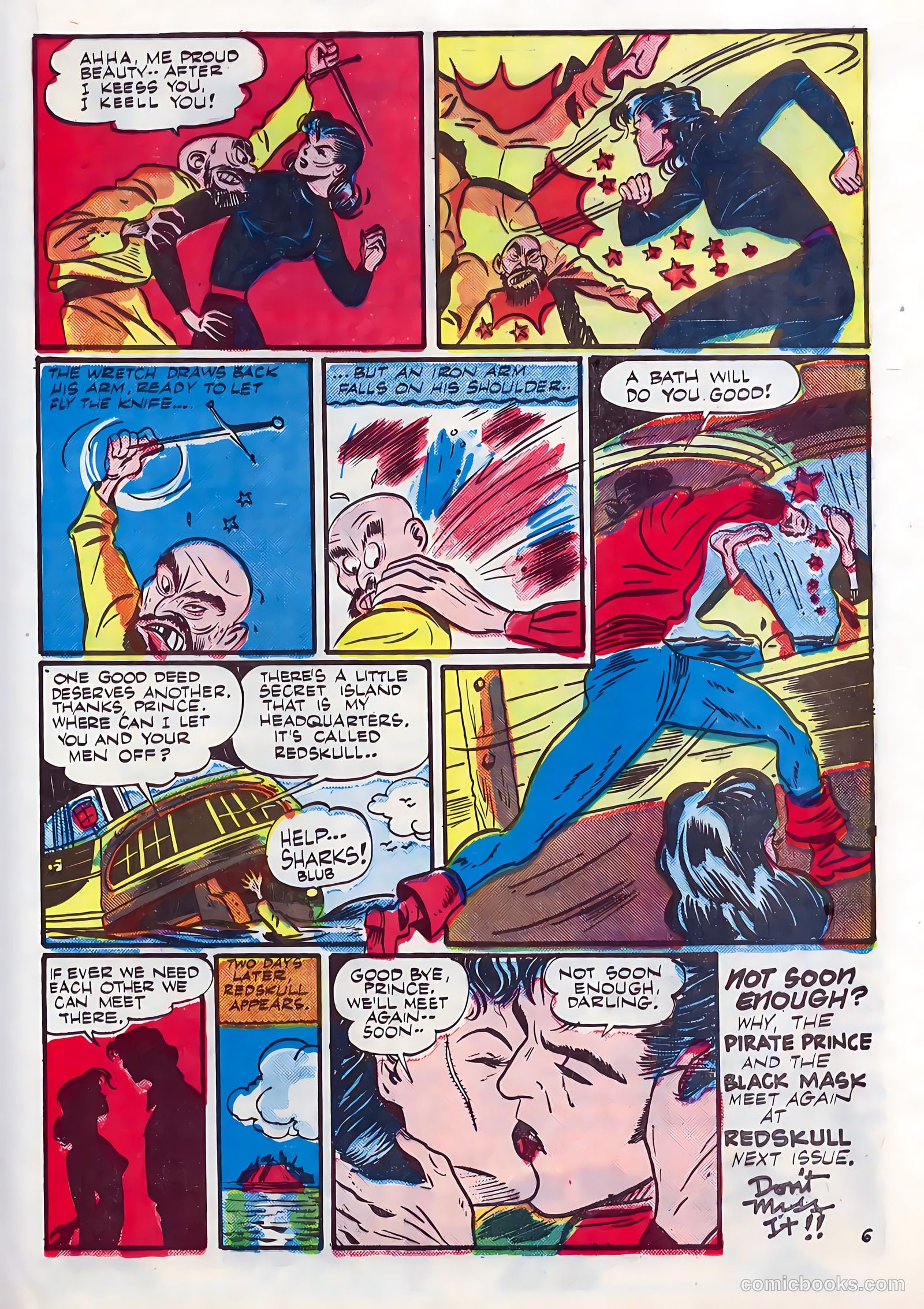 Silver Streak Comics #21 (1942) — page 42 of 70