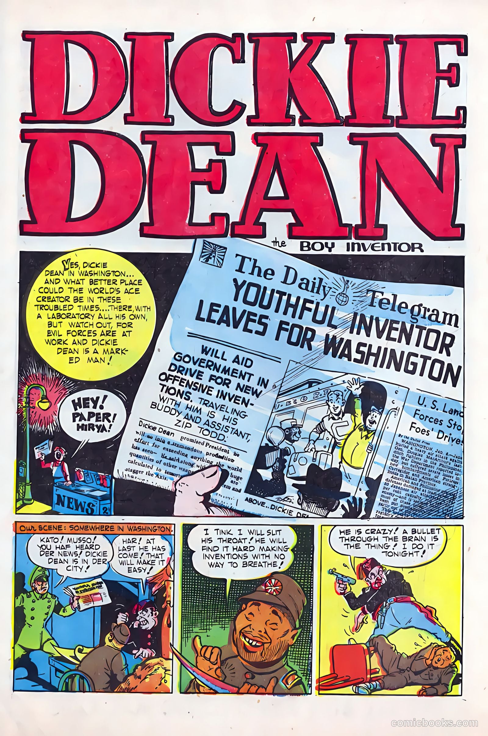 Silver Streak Comics #21 (1942) — page 52 of 70