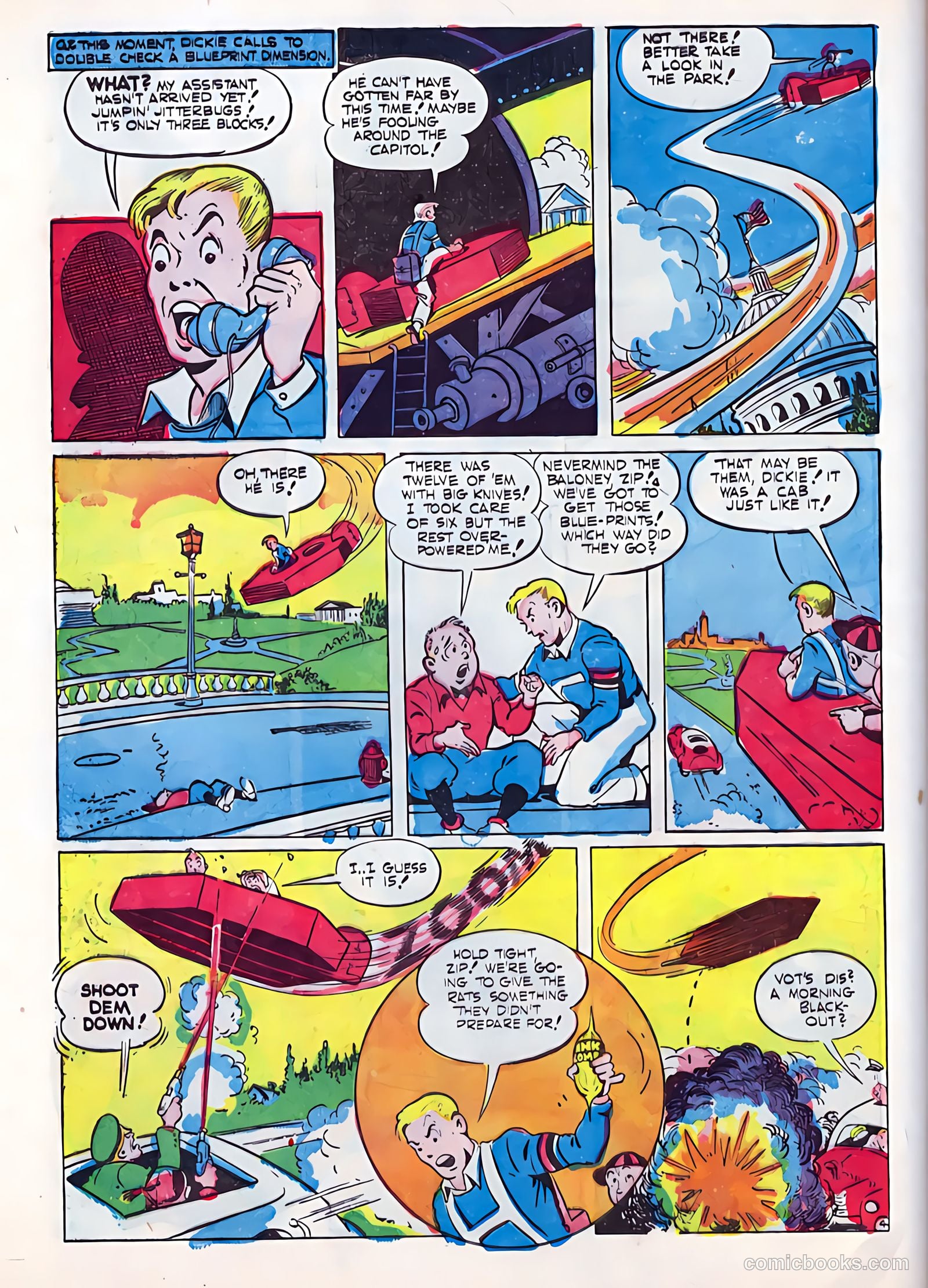 Silver Streak Comics #21 (1942) — page 55 of 70