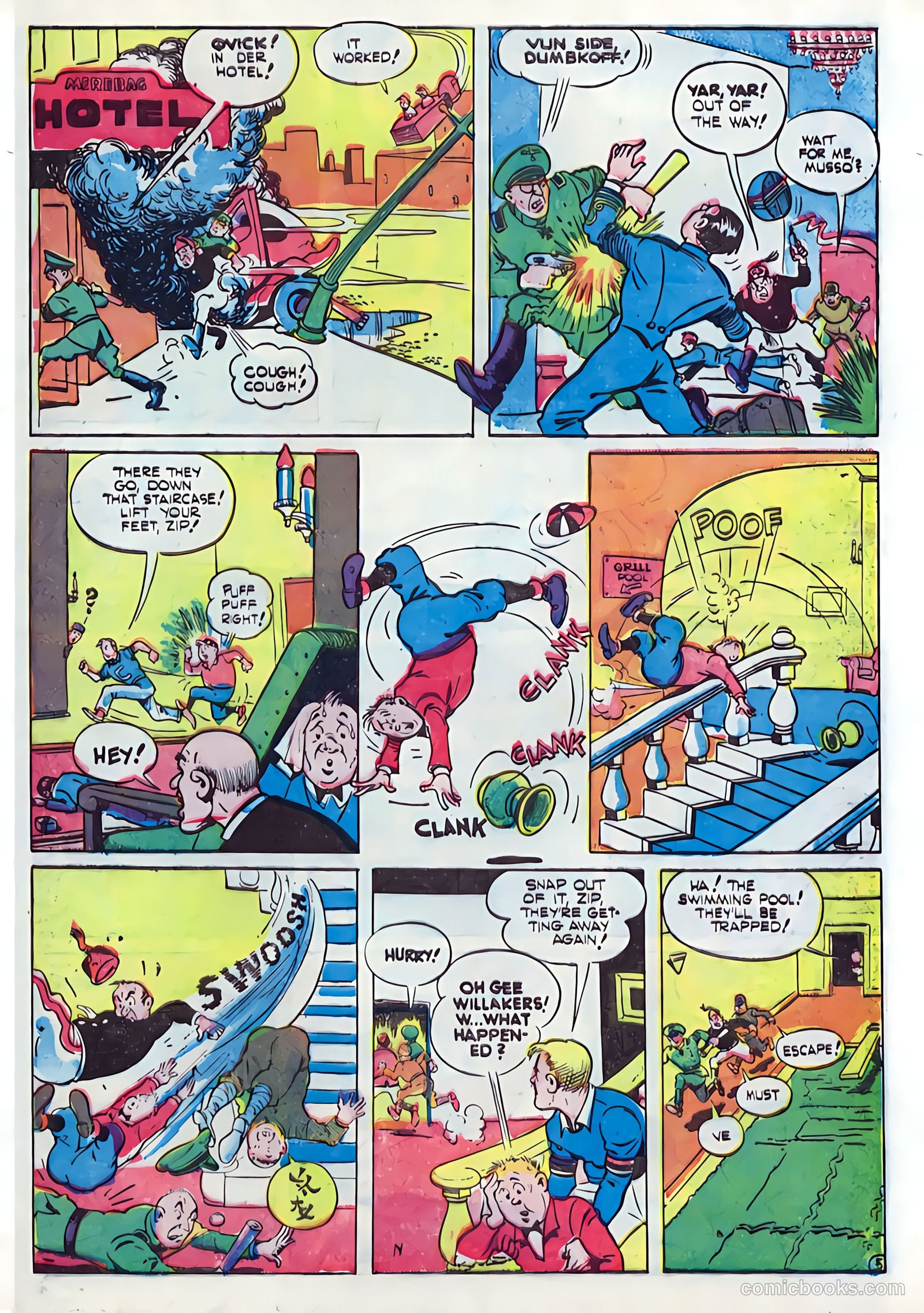 Silver Streak Comics #21 (1942) — page 56 of 70