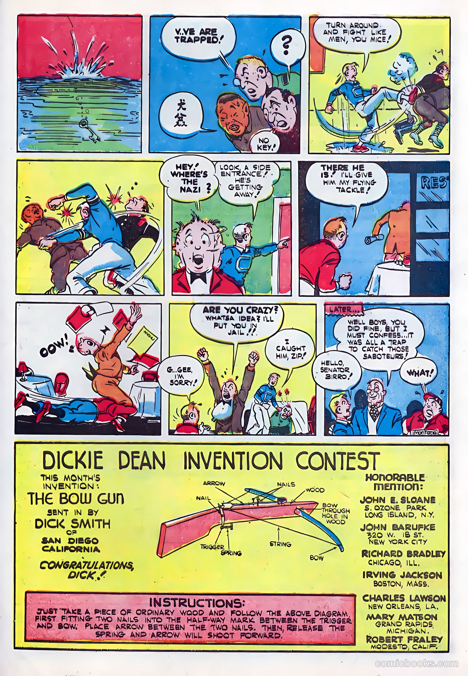 Silver Streak Comics #21 (1942) — page 58 of 70