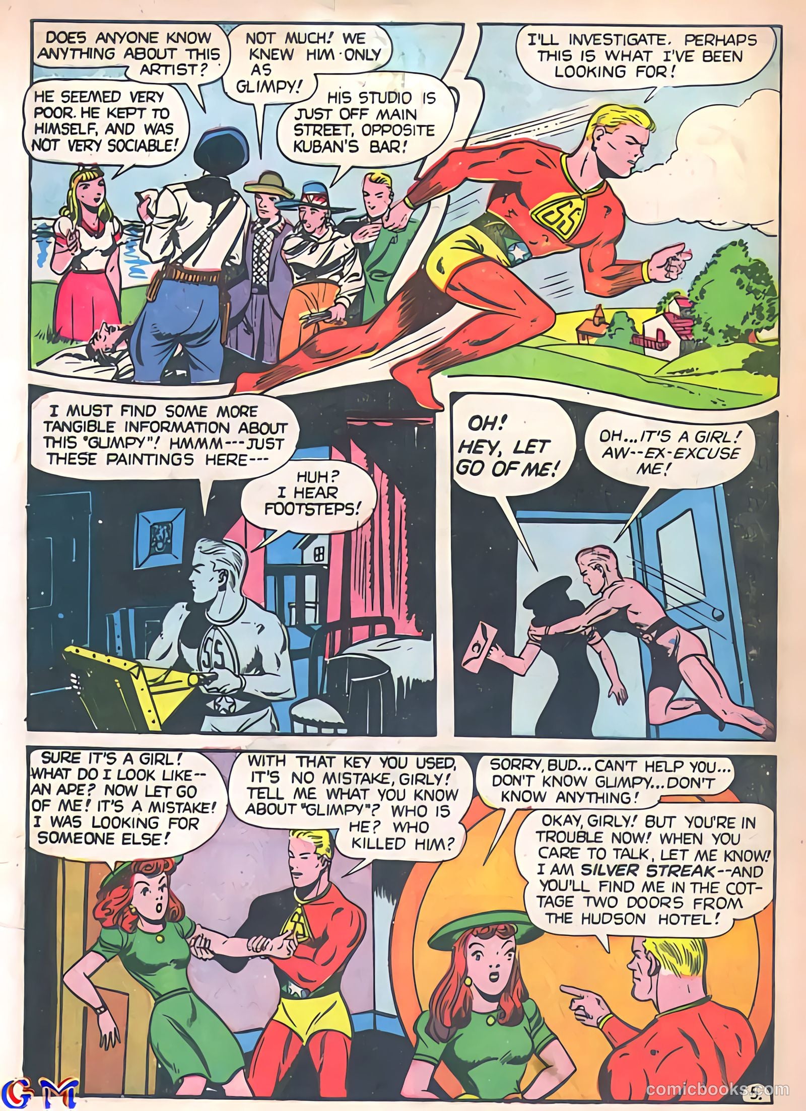 Silver Streak Comics #23 (1946) — page 8 of 53