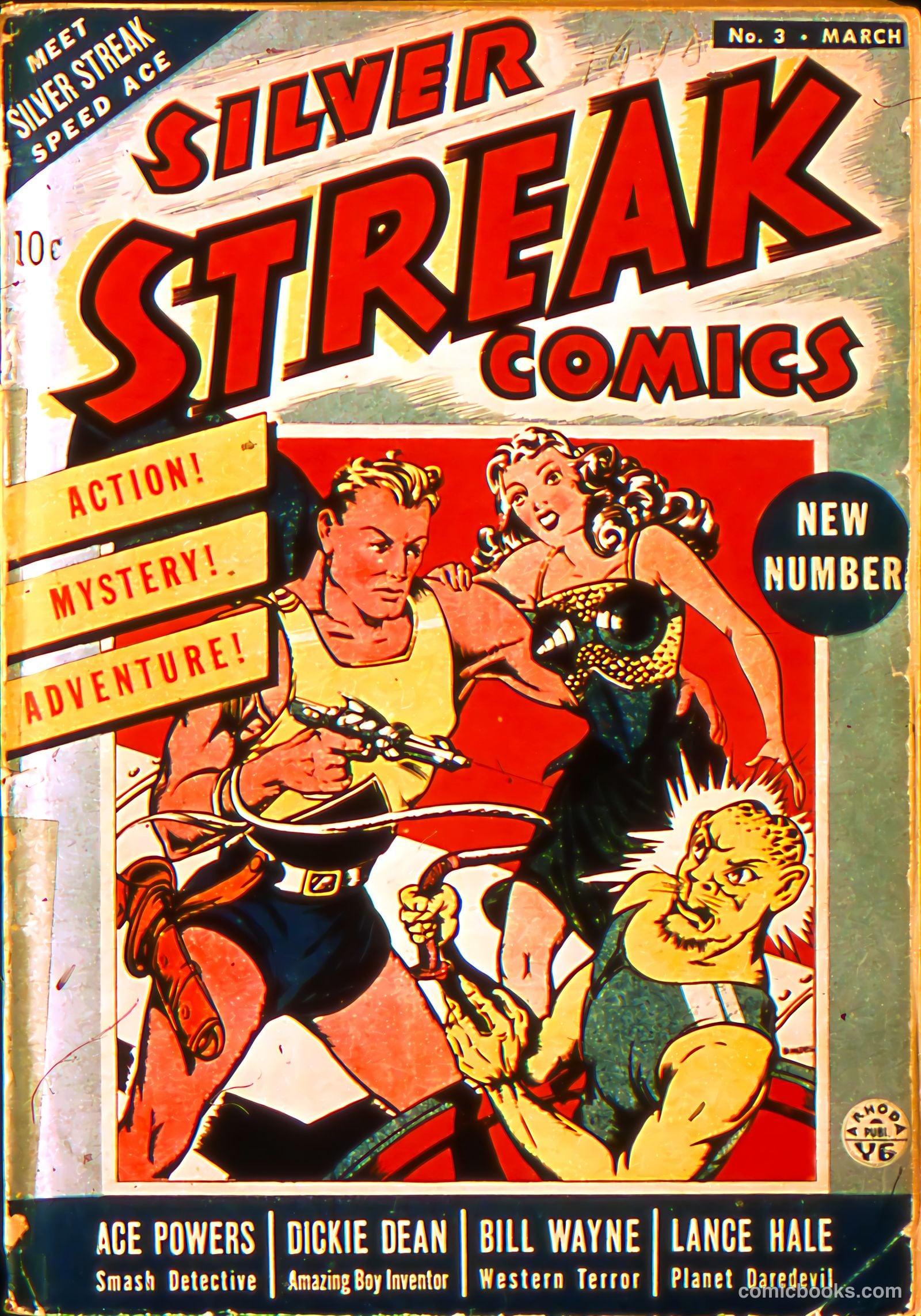 Silver Streak Comics #3