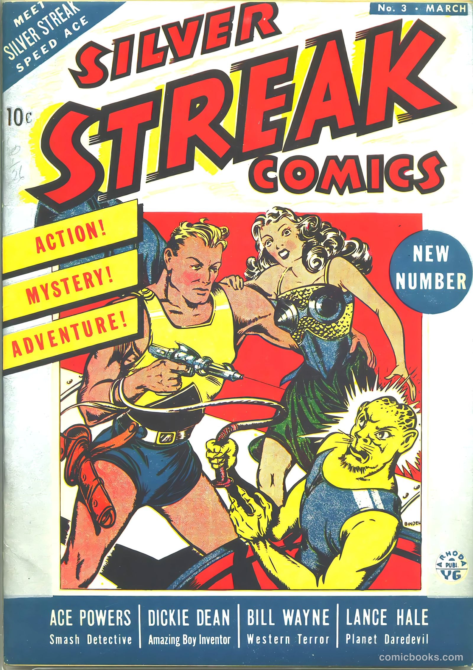 Silver Streak Comics #3 (1940) — page 2 of 69