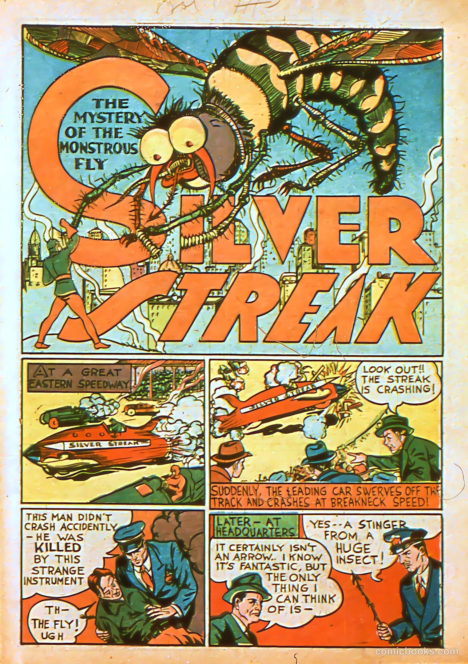 Silver Streak Comics #3 (1940) — page 4 of 69