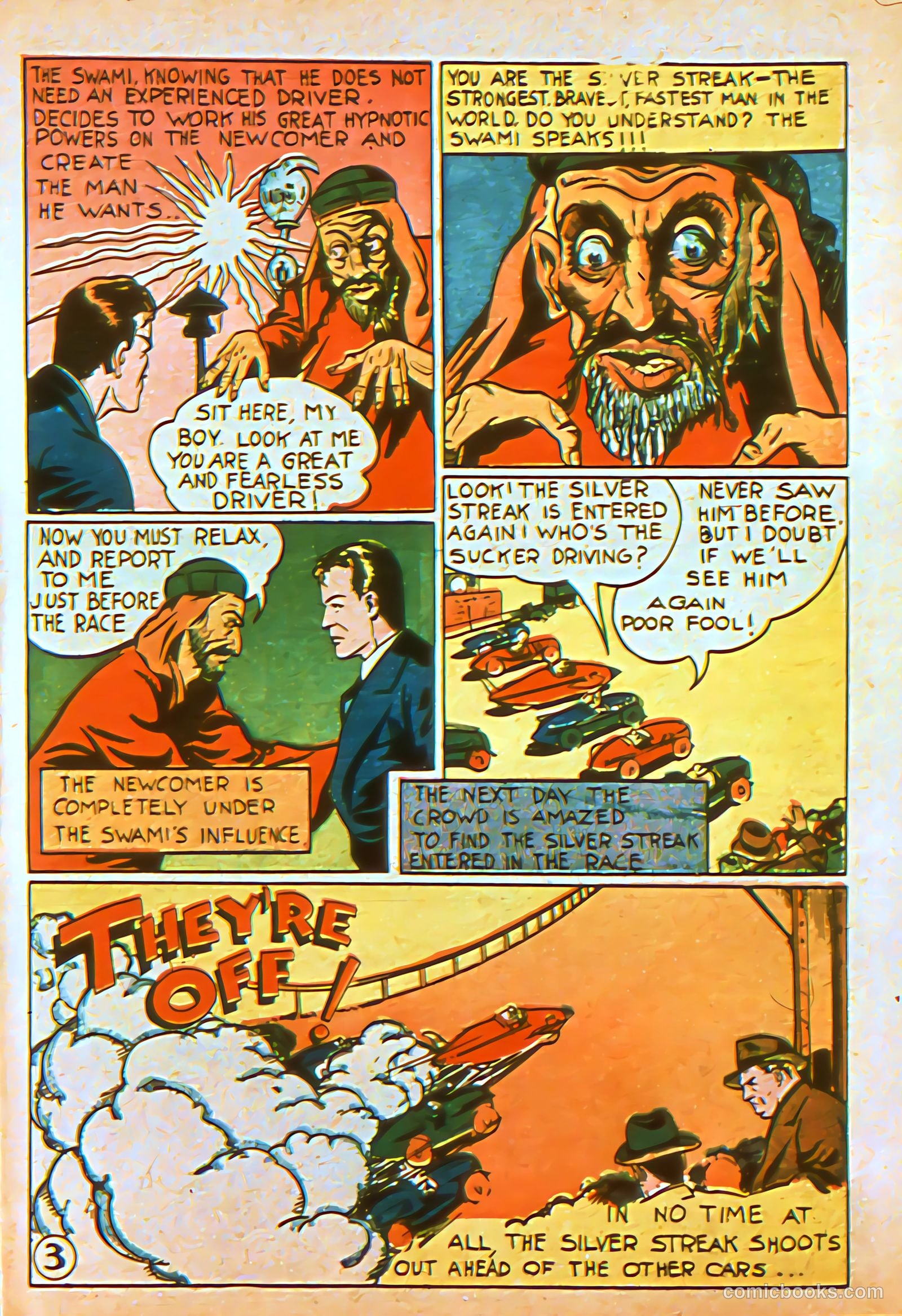 Silver Streak Comics #3 (1940) — page 6 of 69