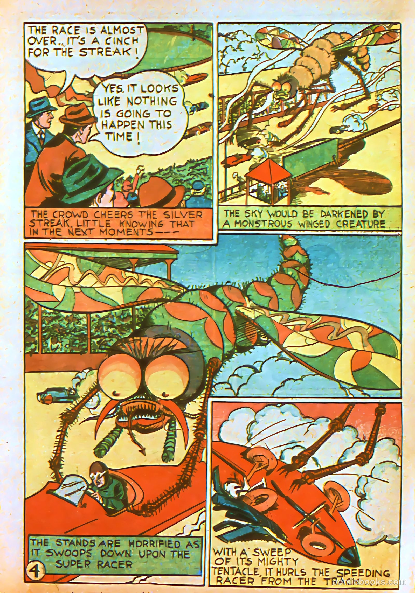 Silver Streak Comics #3 (1940) — page 7 of 69