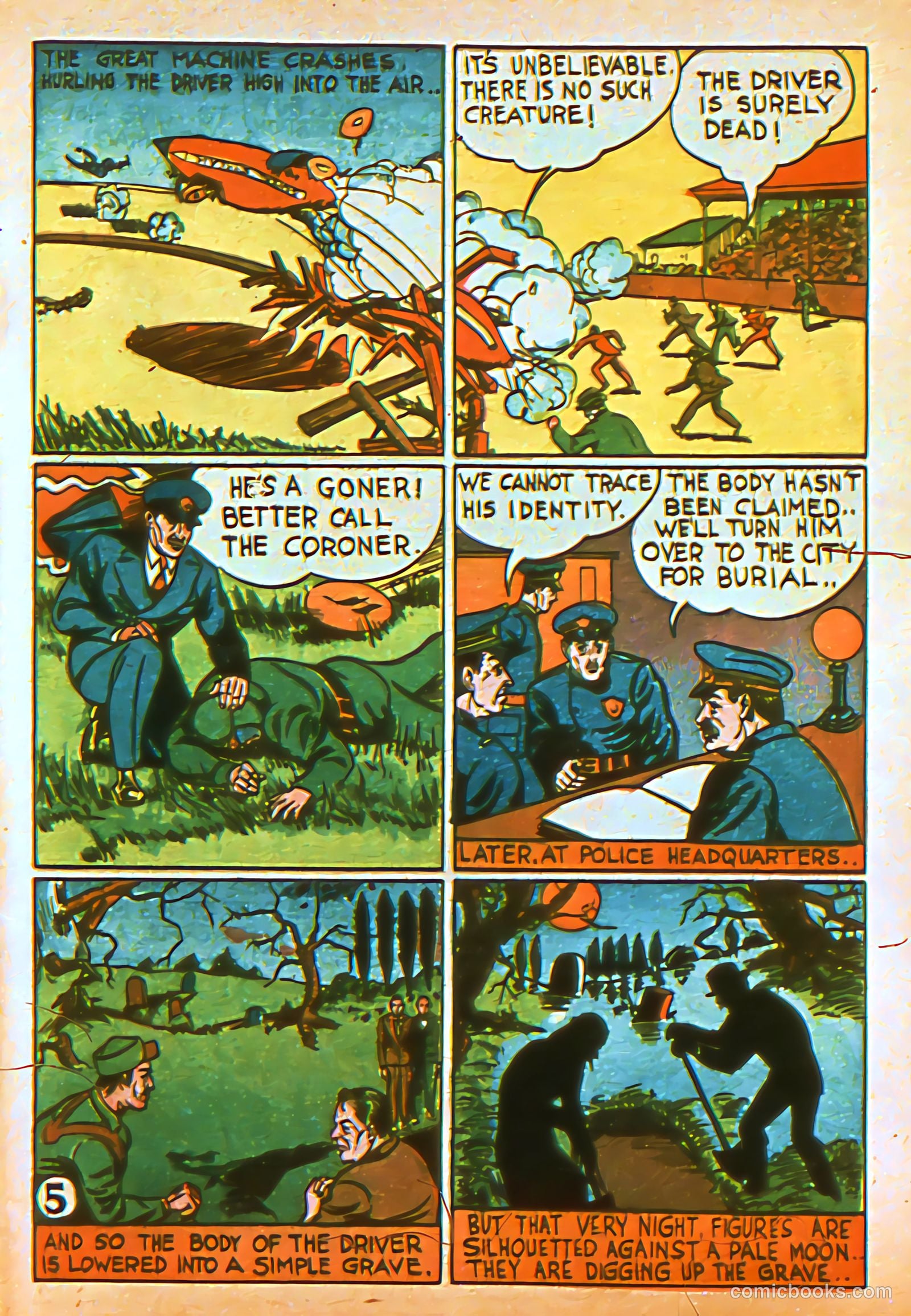 Silver Streak Comics #3 (1940) — page 8 of 69