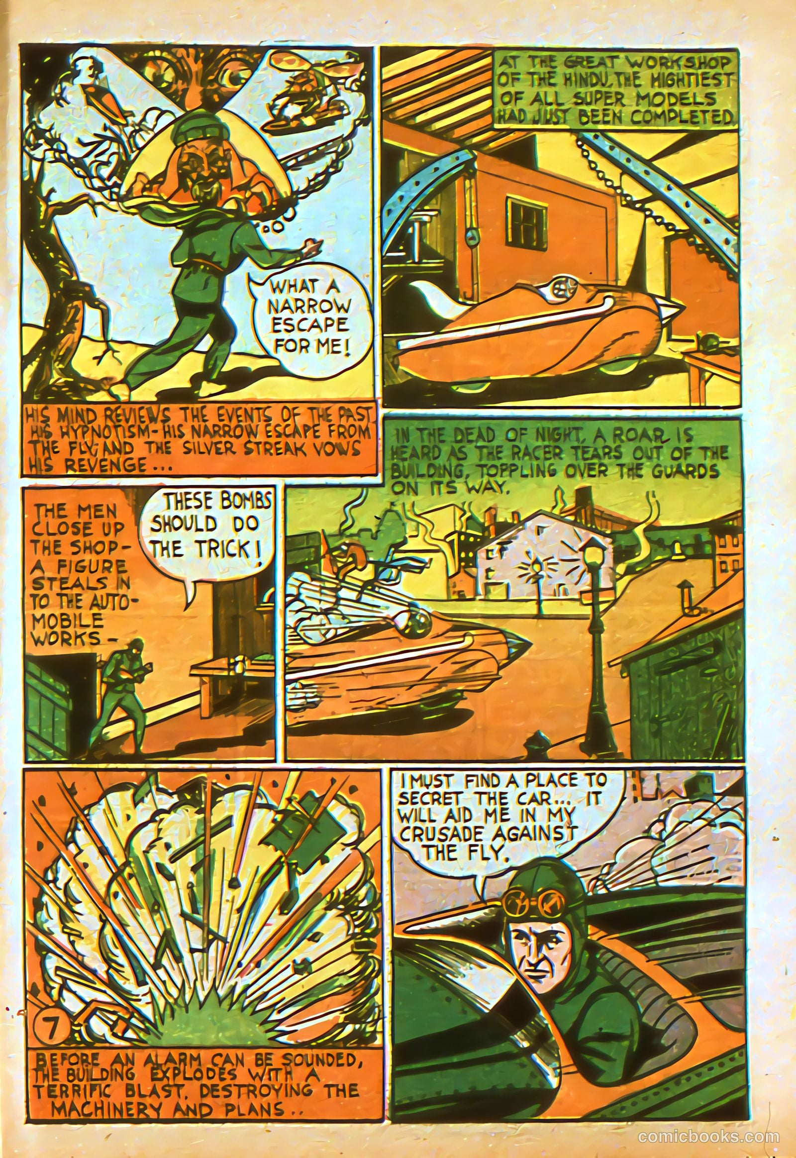 Silver Streak Comics #3 (1940) — page 10 of 69