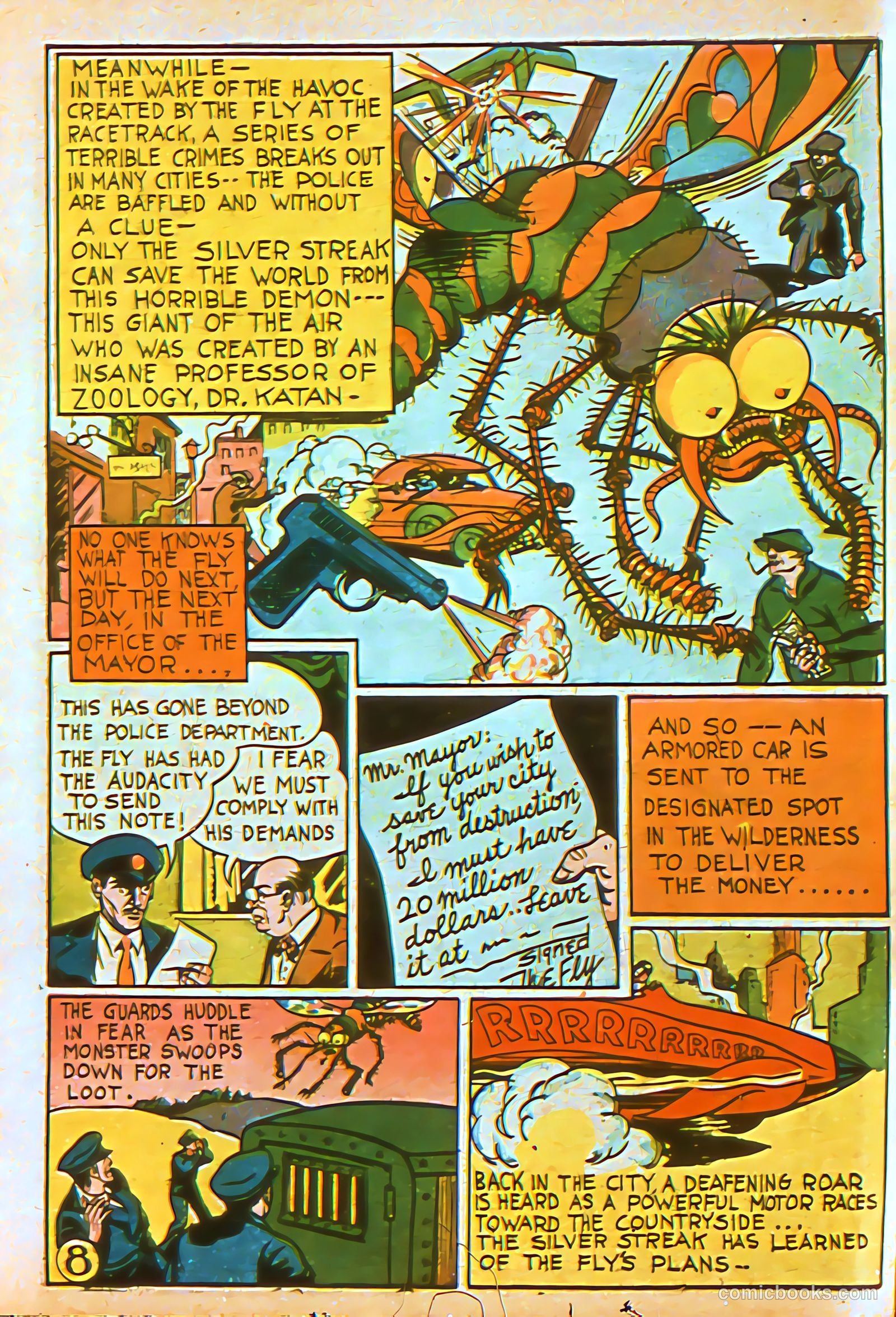 Silver Streak Comics #3 (1940) — page 11 of 69