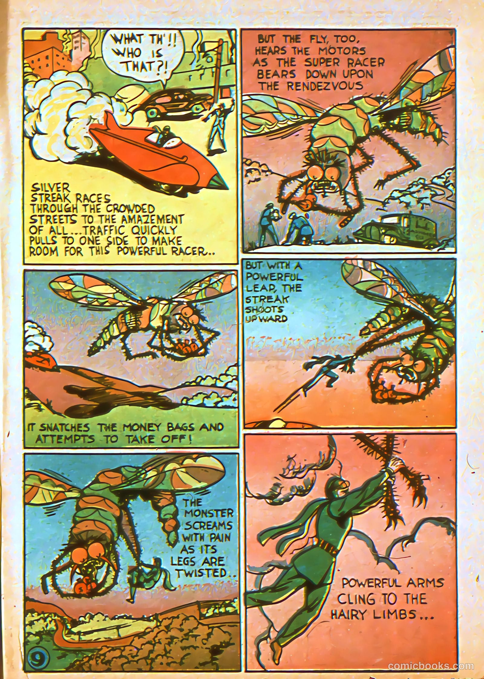 Silver Streak Comics #3 (1940) — page 12 of 69