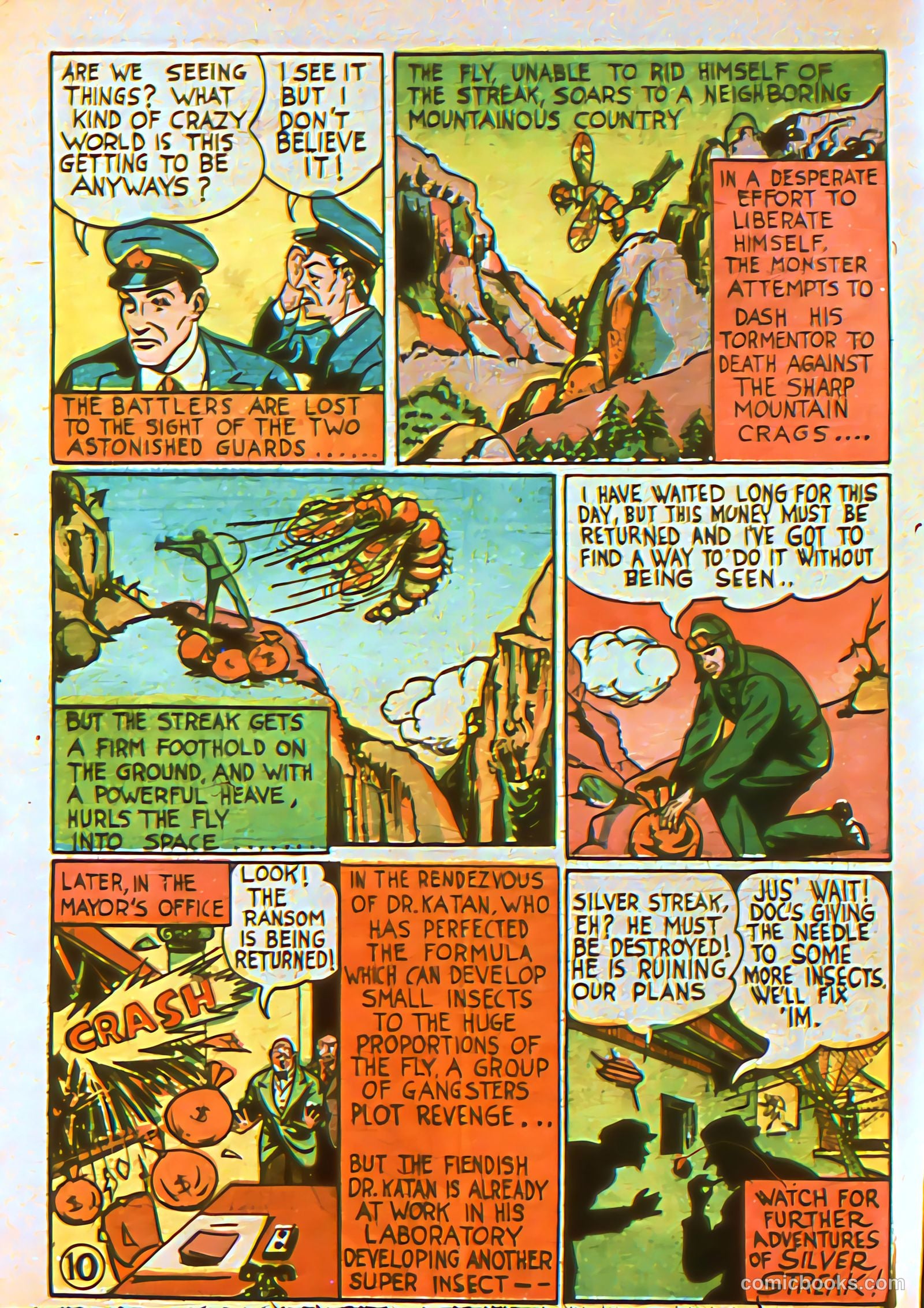 Silver Streak Comics #3 (1940) — page 13 of 69