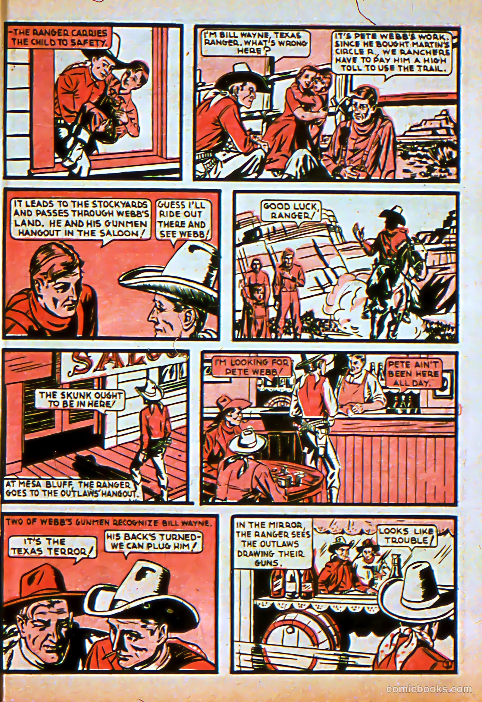 Silver Streak Comics #3 (1940) — page 18 of 69