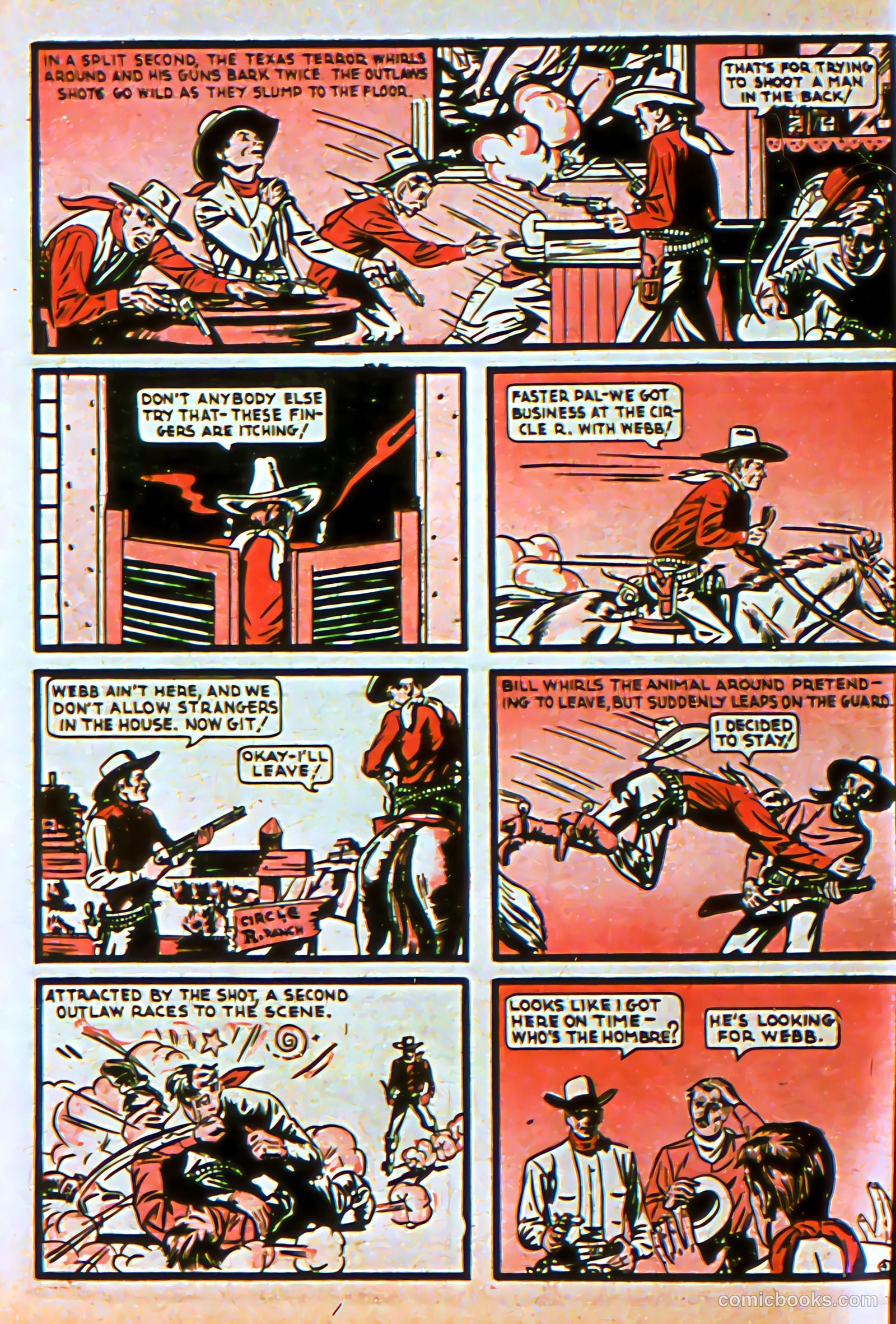 Silver Streak Comics #3 (1940) — page 19 of 69