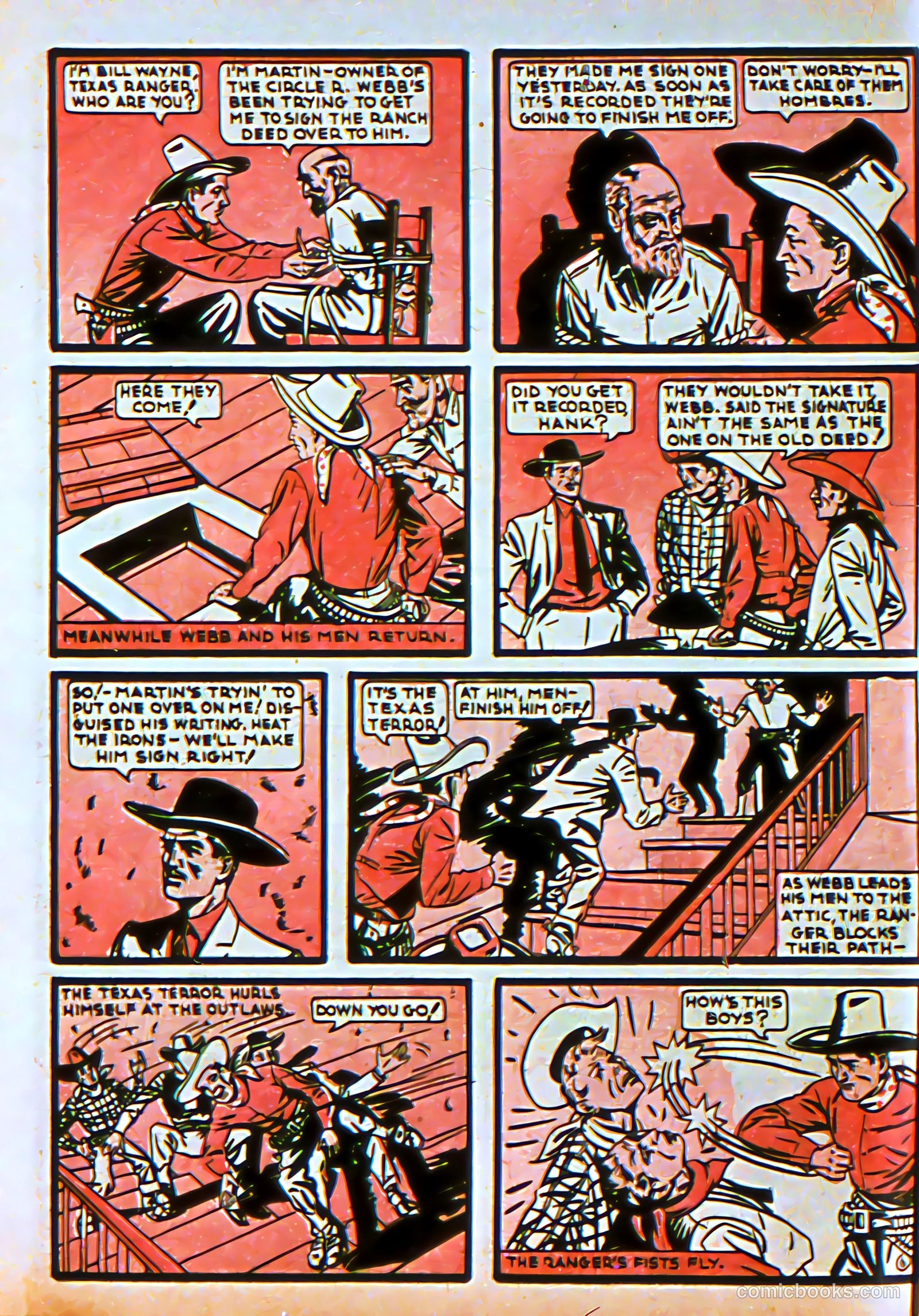 Silver Streak Comics #3 (1940) — page 21 of 69