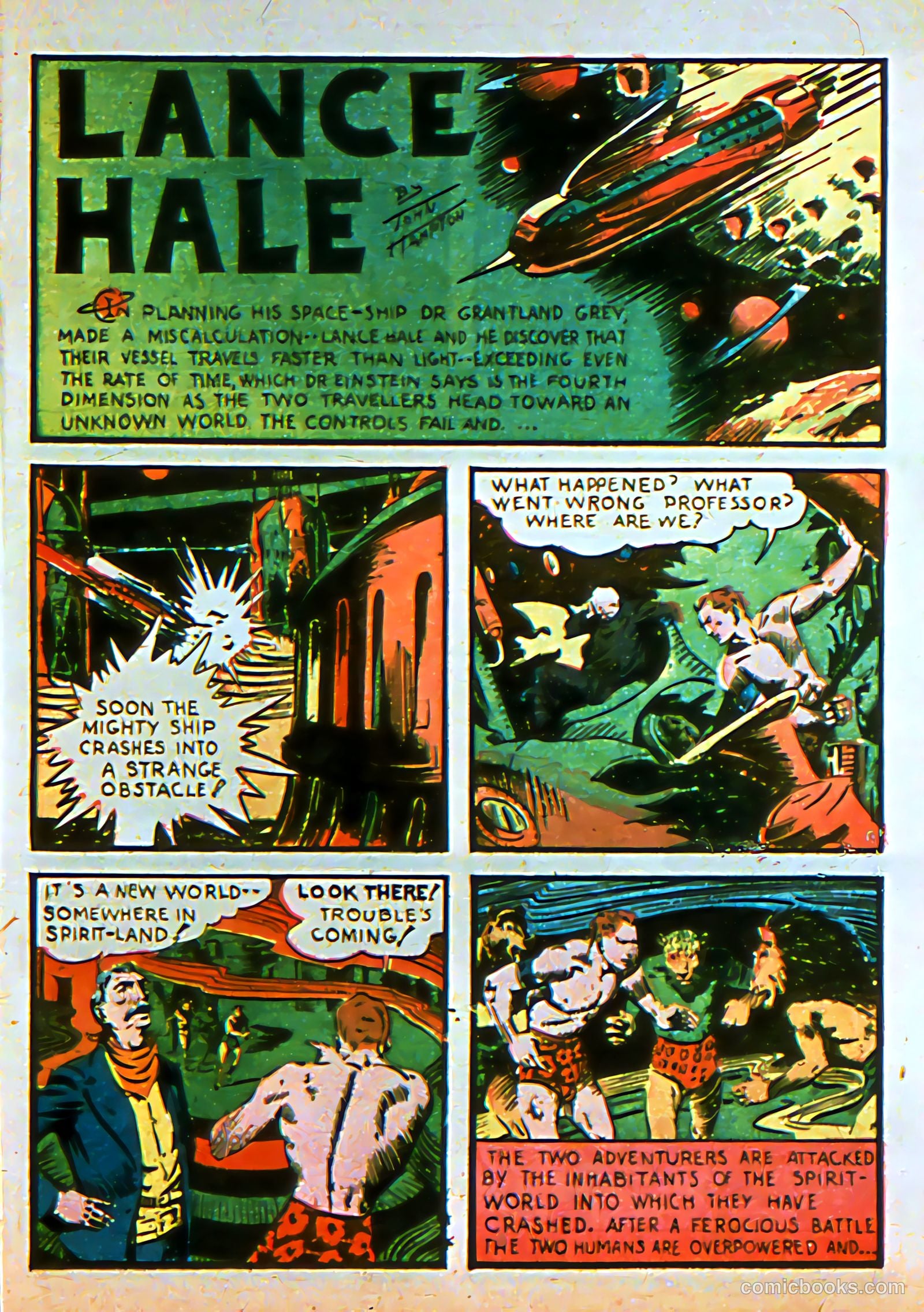 Silver Streak Comics #3 (1940) — page 24 of 69