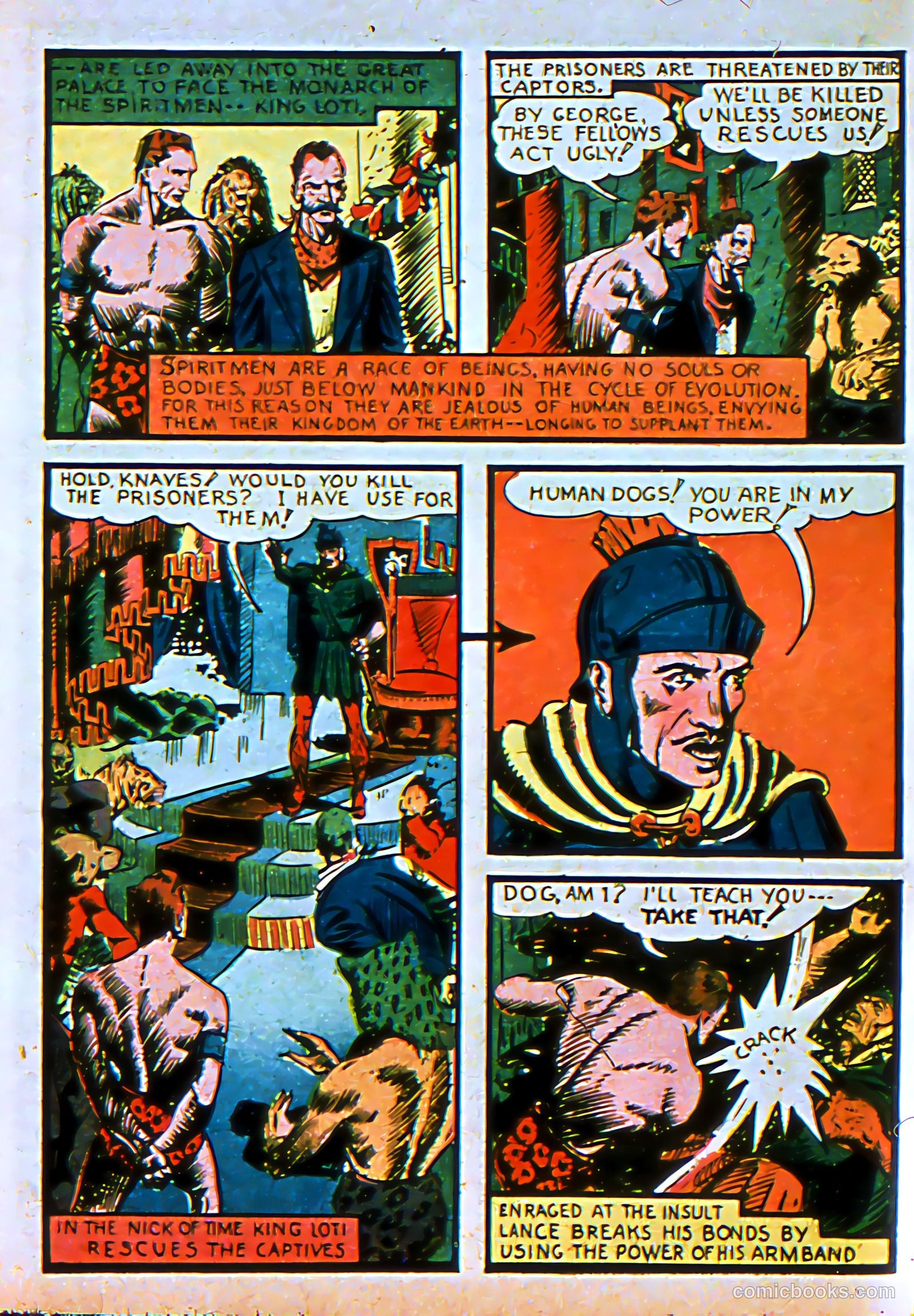 Silver Streak Comics #3 (1940) — page 25 of 69