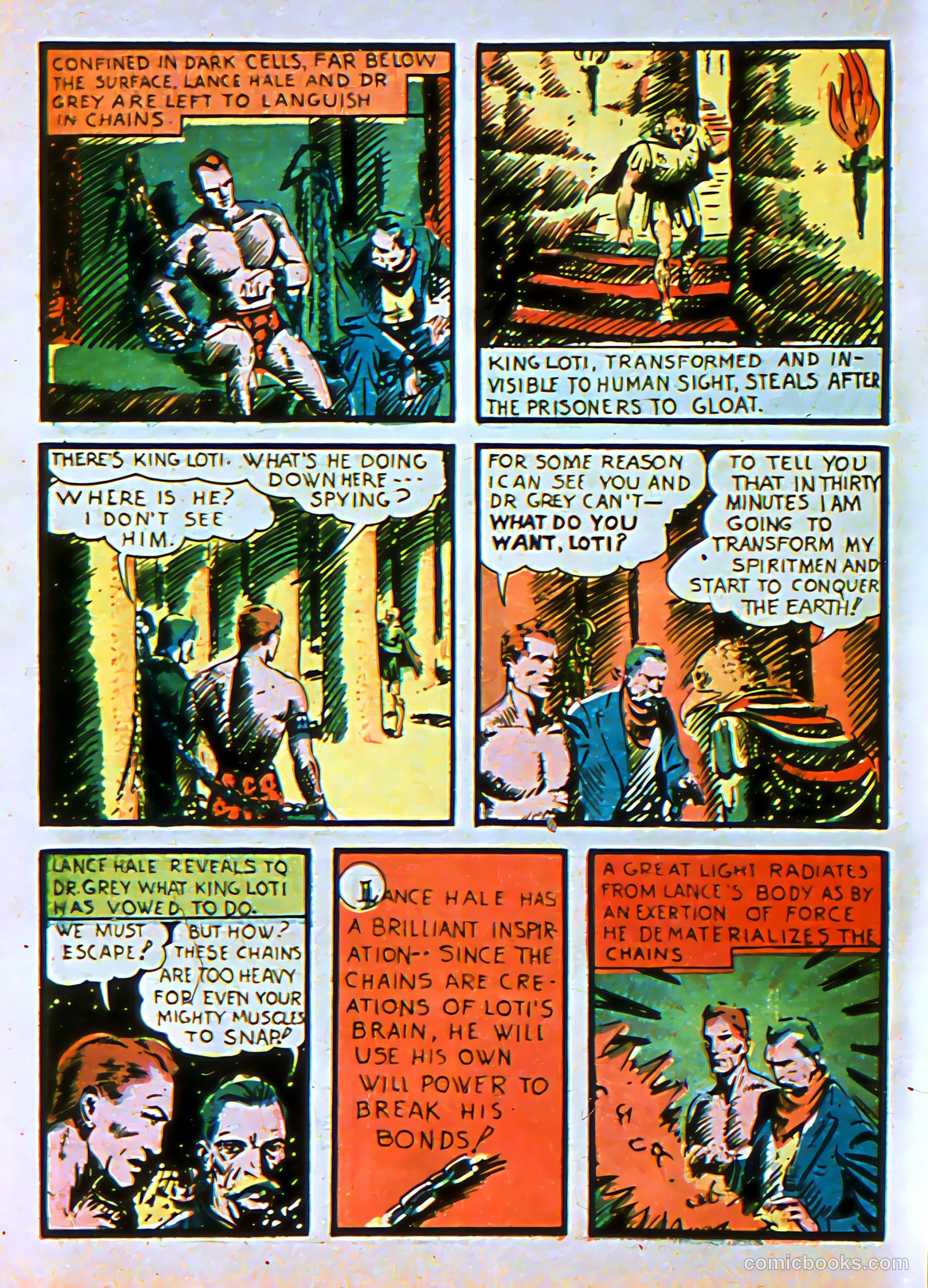Silver Streak Comics #3 (1940) — page 27 of 69