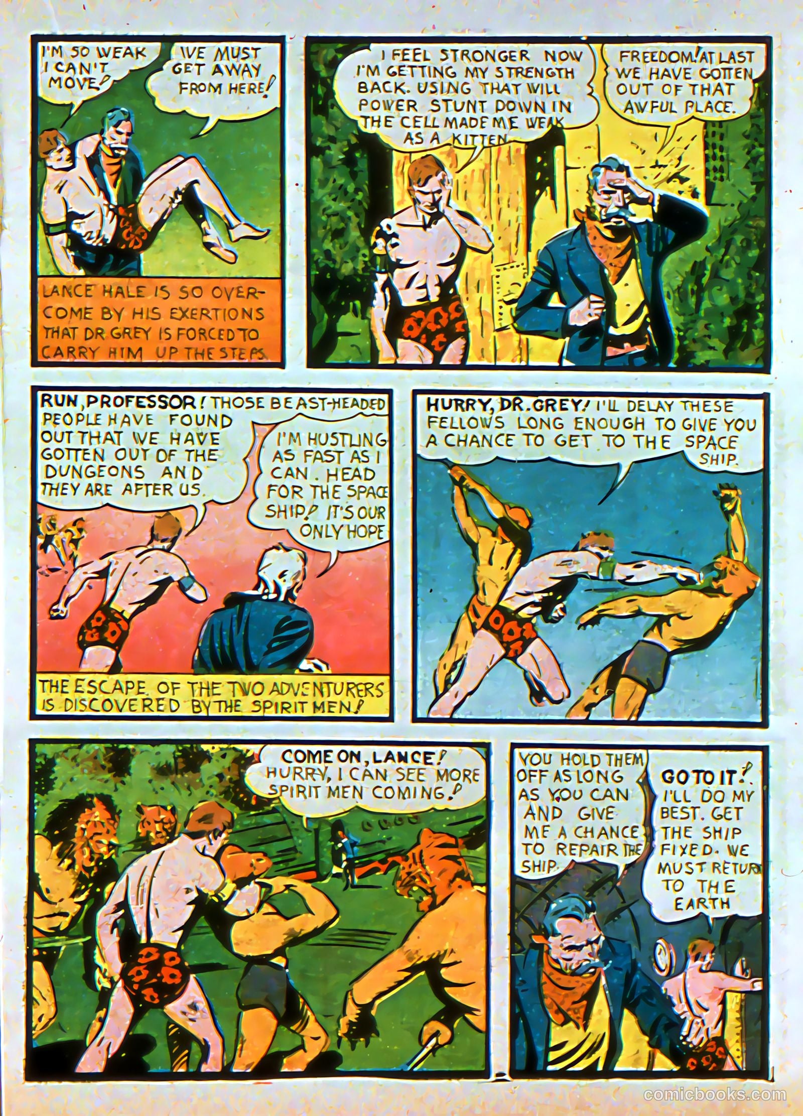 Silver Streak Comics #3 (1940) — page 28 of 69
