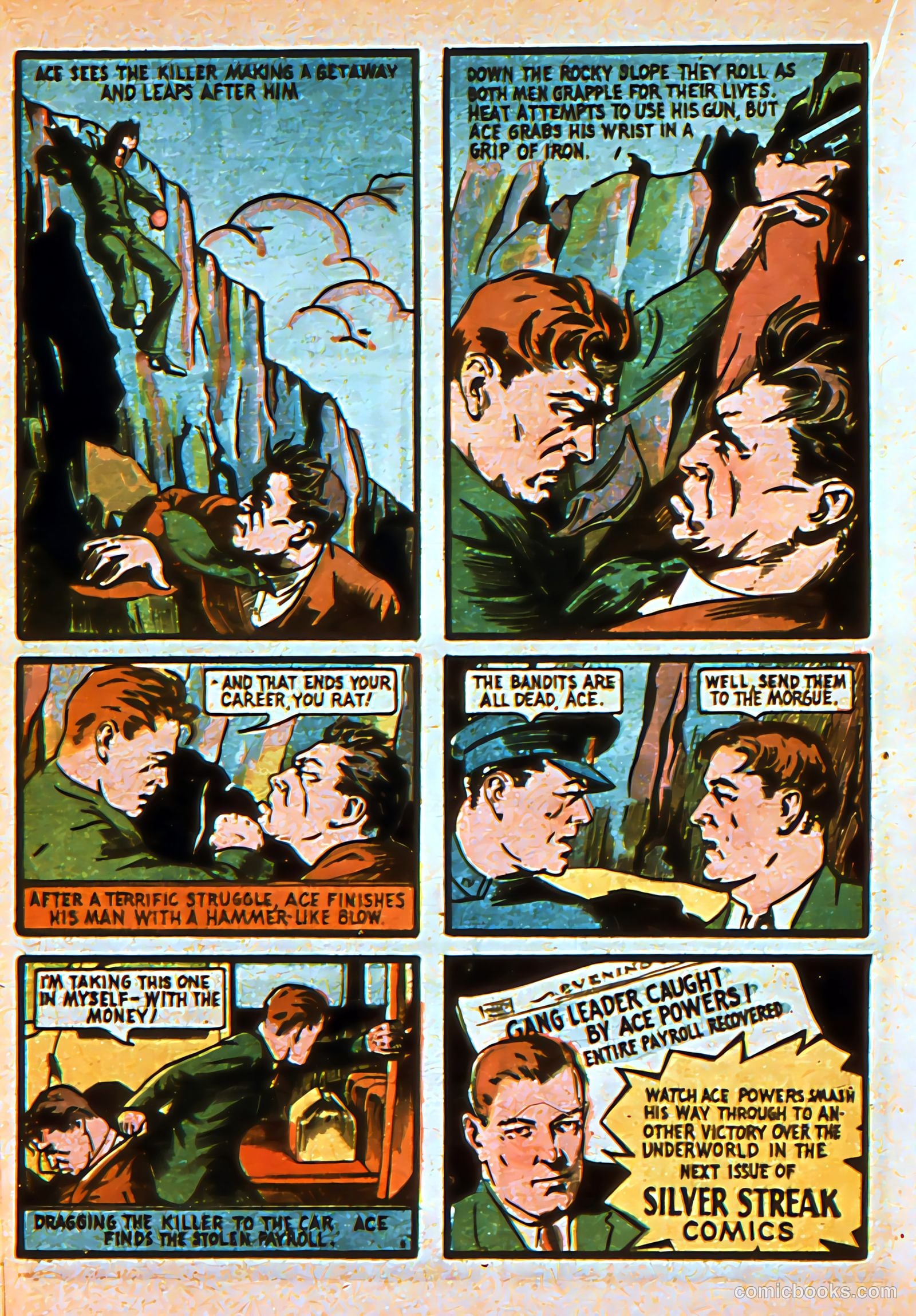 Silver Streak Comics #3 (1940) — page 39 of 69