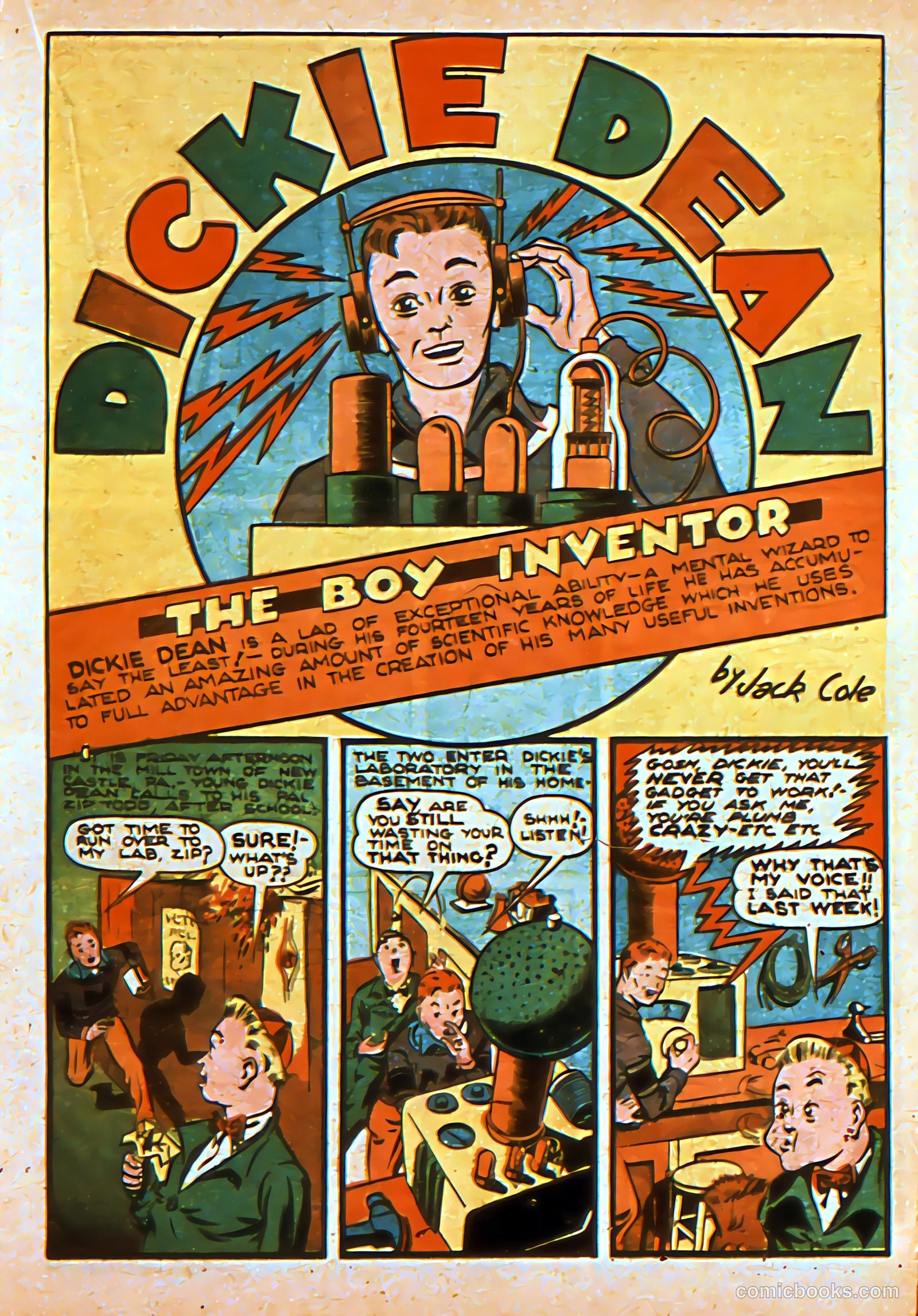 Silver Streak Comics #3 (1940) — page 40 of 69