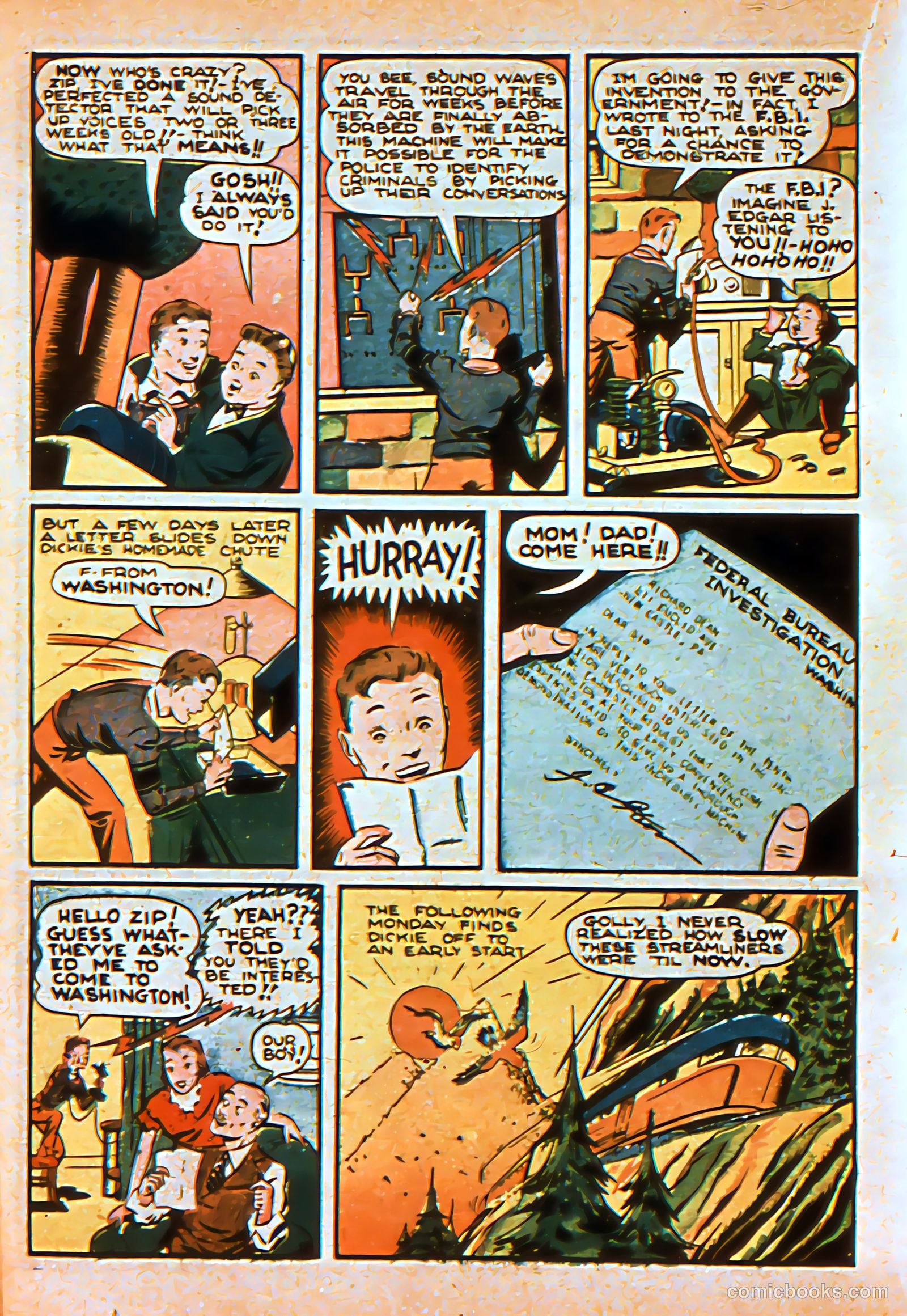 Silver Streak Comics #3 (1940) — page 41 of 69