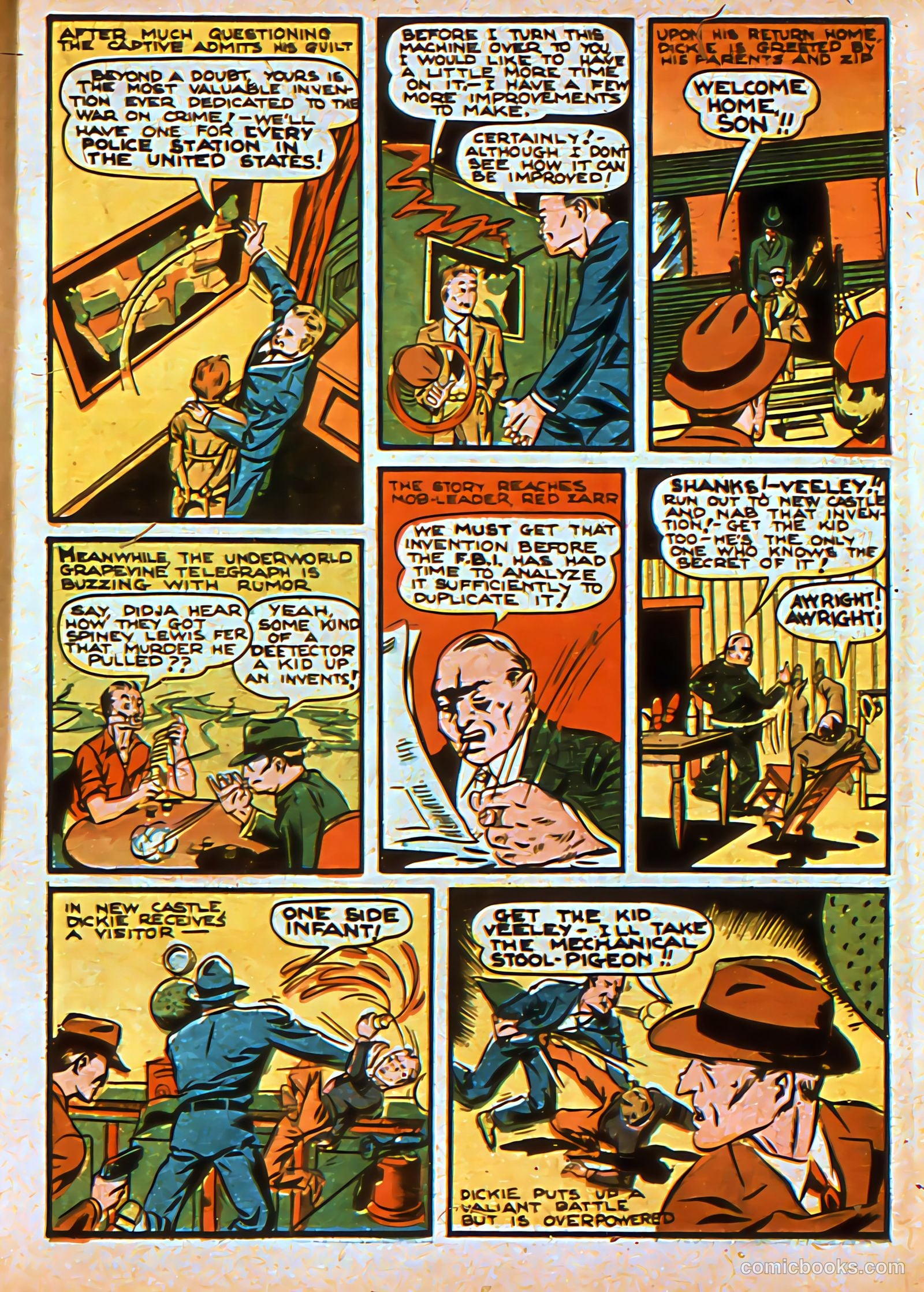 Silver Streak Comics #3 (1940) — page 44 of 69