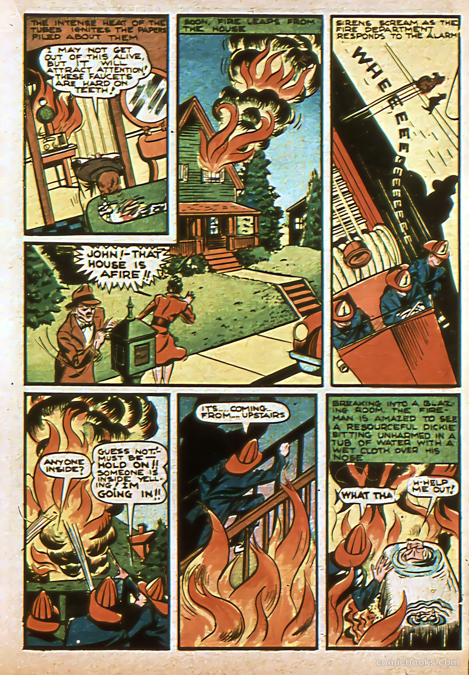 Silver Streak Comics #3 (1940) — page 46 of 69