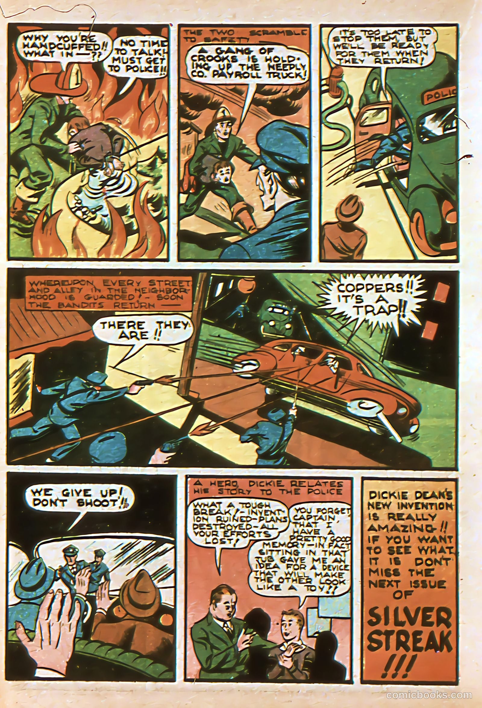 Silver Streak Comics #3 (1940) — page 47 of 69