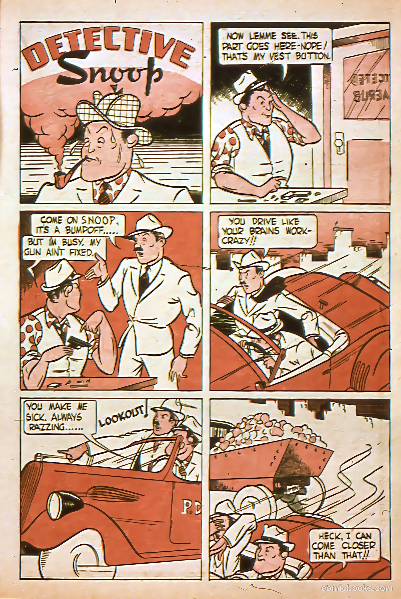 Silver Streak Comics #3 (1940) — page 50 of 69