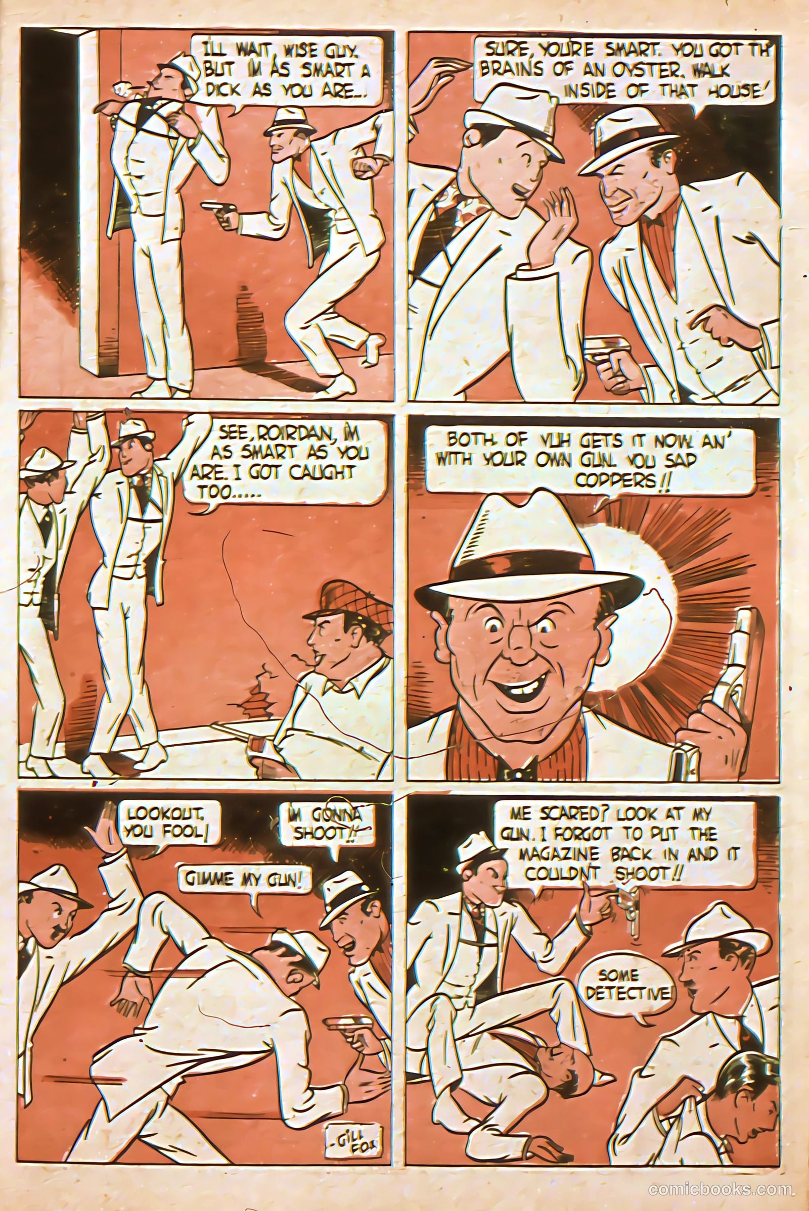 Silver Streak Comics #3 (1940) — page 54 of 69
