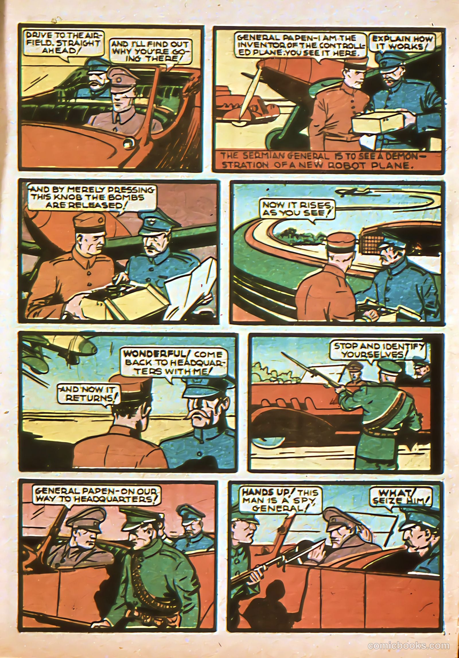 Silver Streak Comics #3 (1940) — page 58 of 69