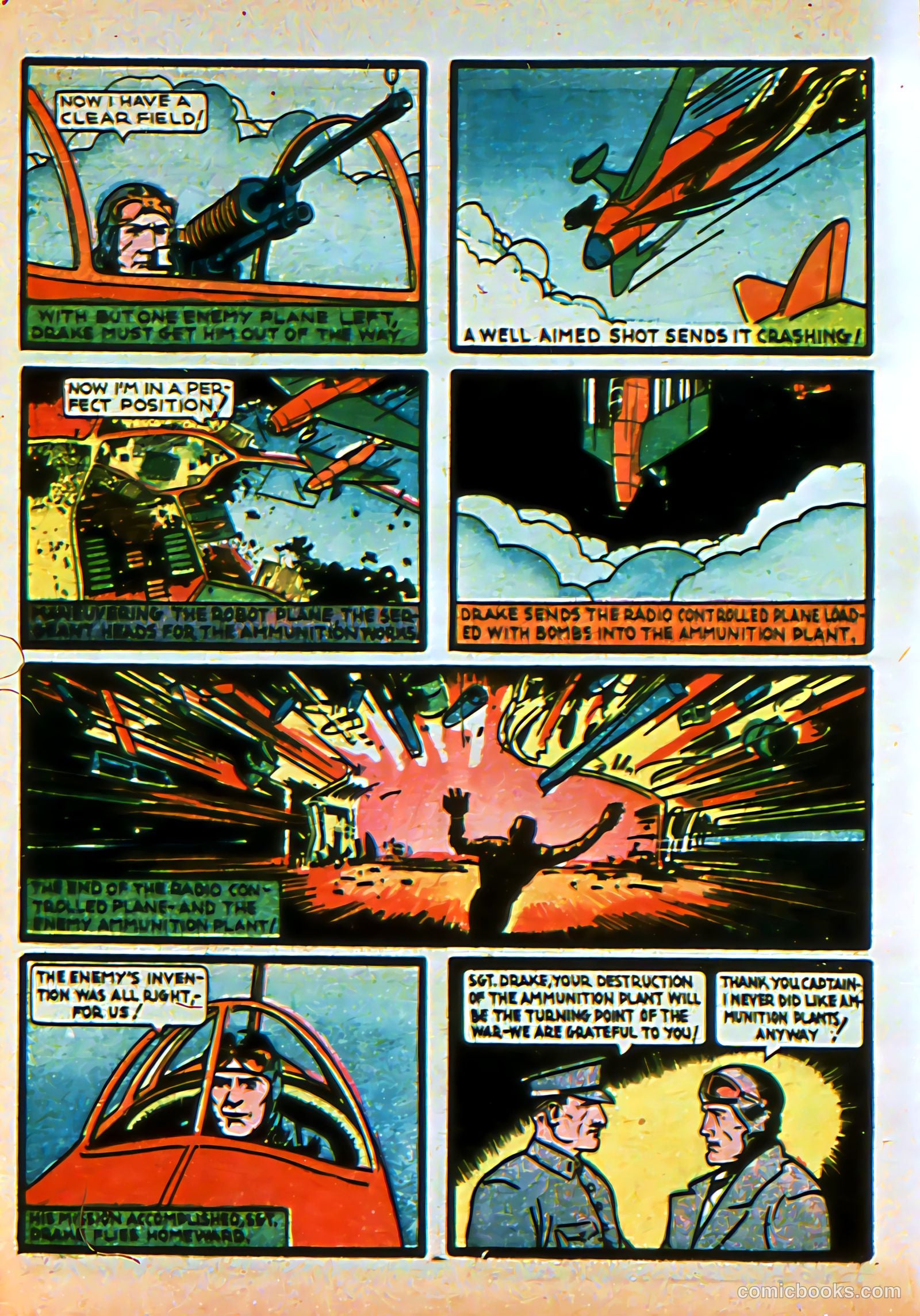Silver Streak Comics #3 (1940) — page 61 of 69