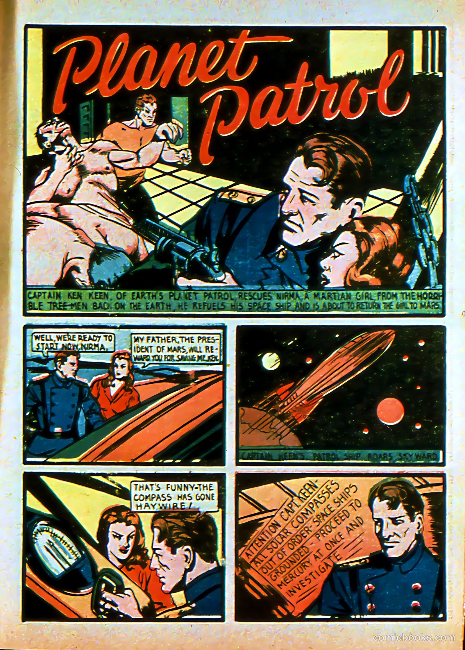 Silver Streak Comics #3 (1940) — page 62 of 69