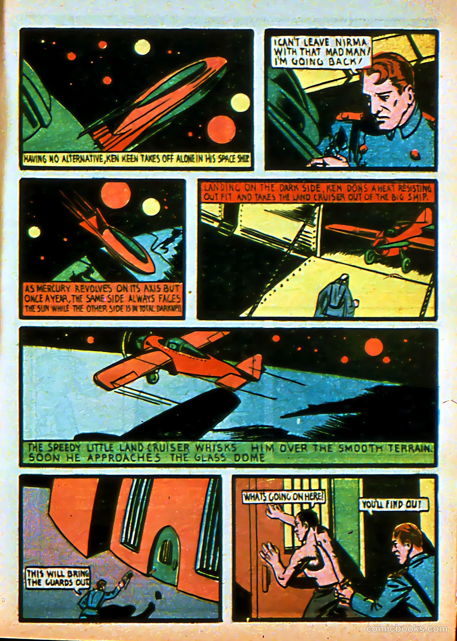Silver Streak Comics #3 (1940) — page 64 of 69