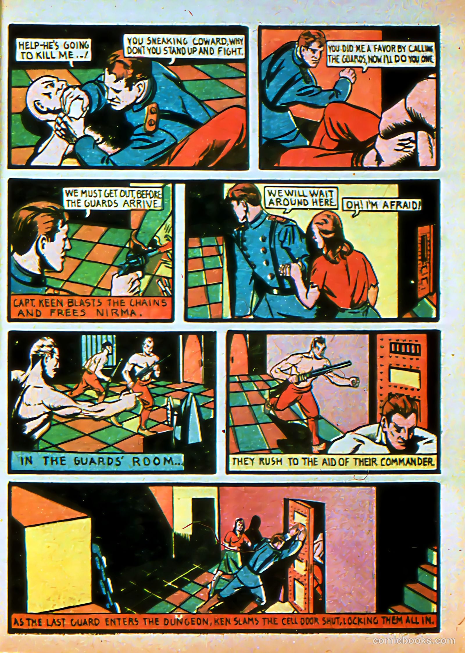 Silver Streak Comics #3 (1940) — page 66 of 69