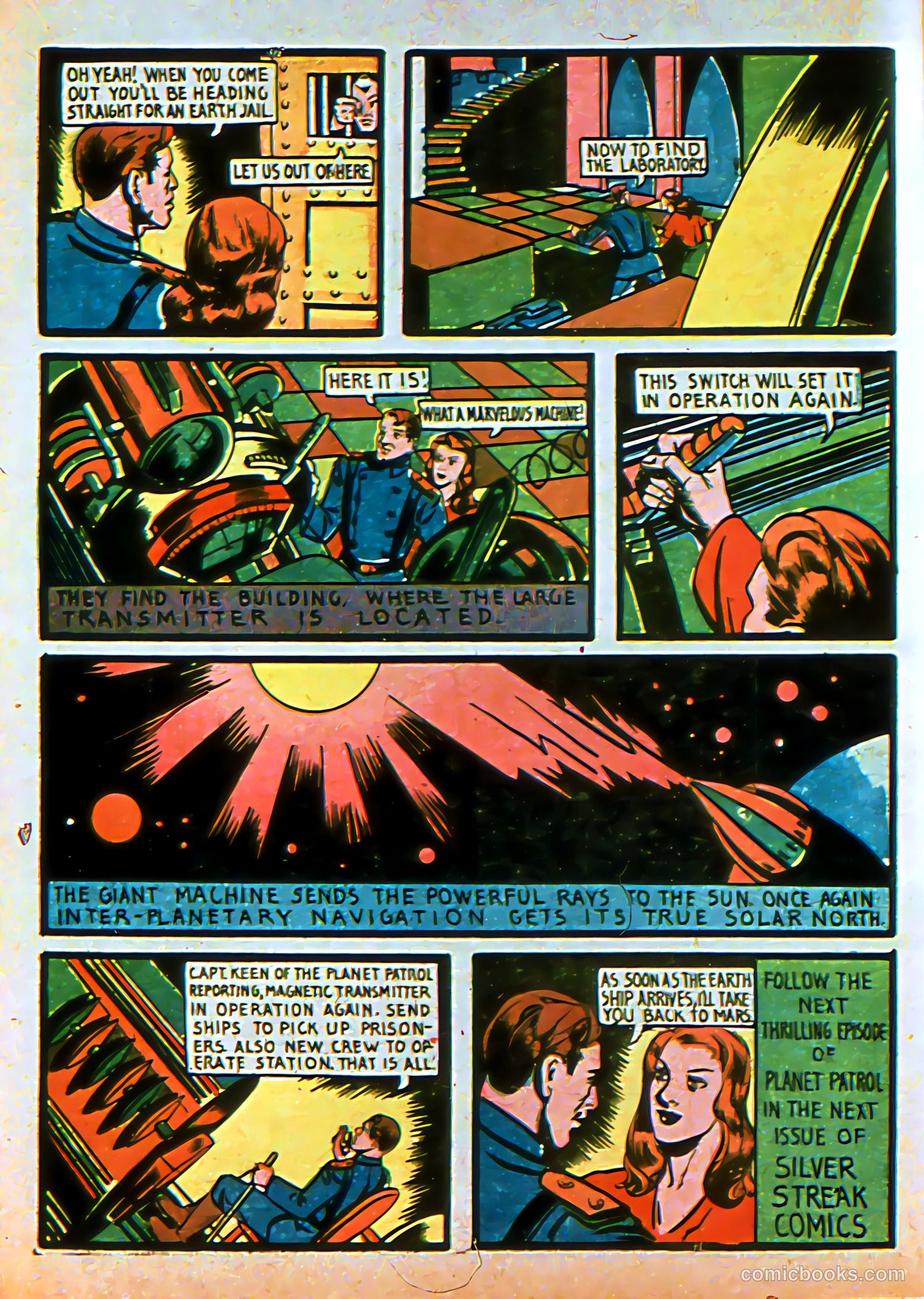 Silver Streak Comics #3 (1940) — page 67 of 69