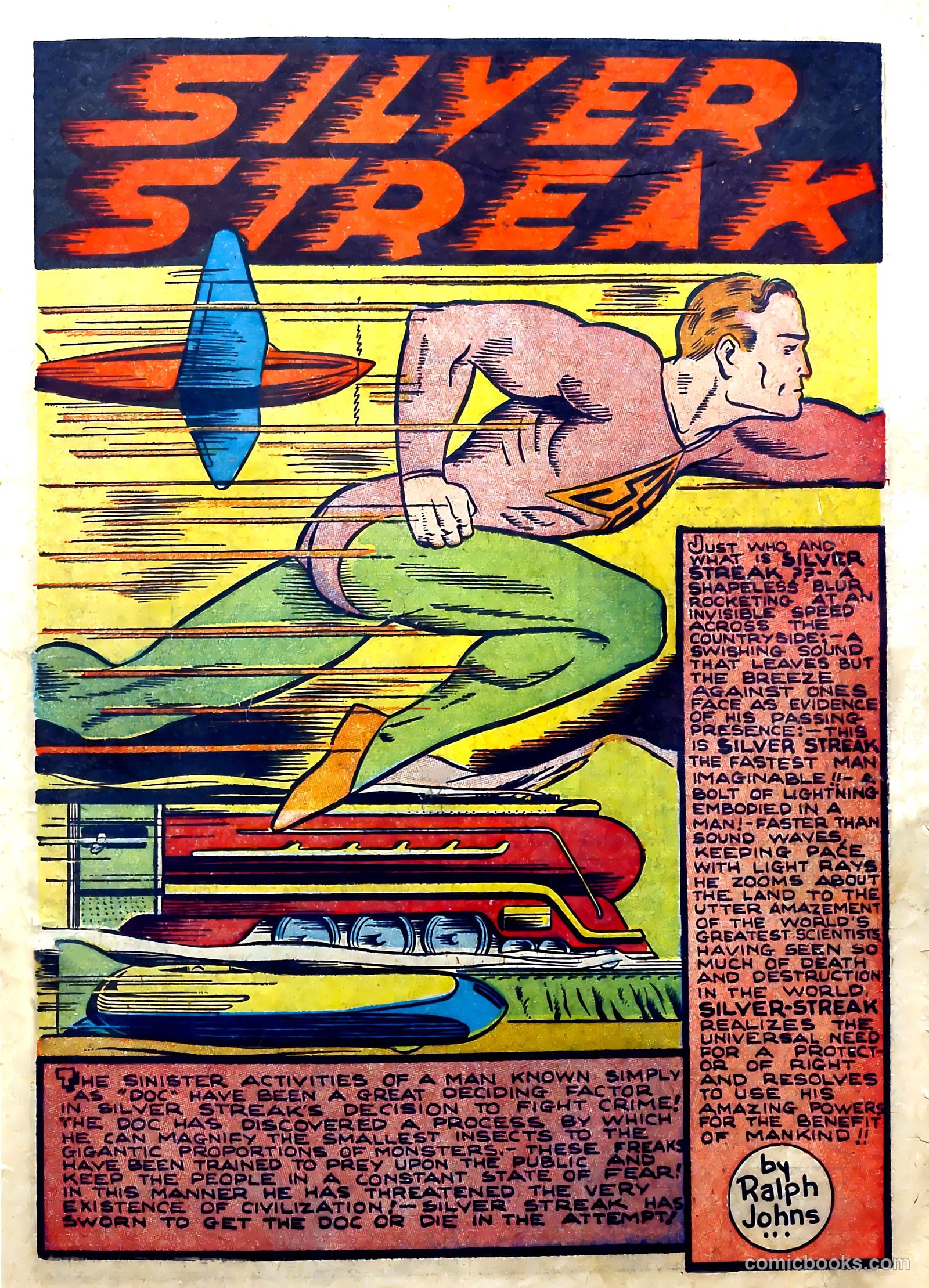 Silver Streak Comics #4 (1940) — page 3 of 69
