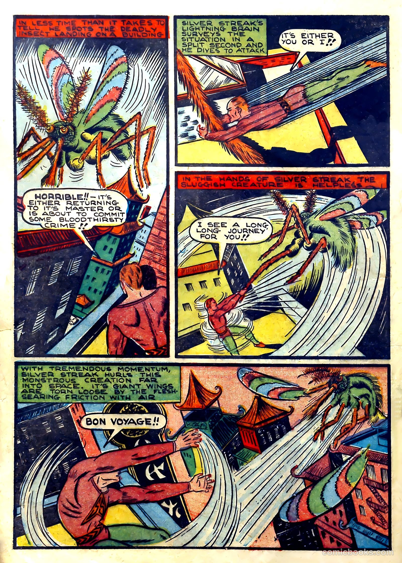 Silver Streak Comics #4 (1940) — page 6 of 69