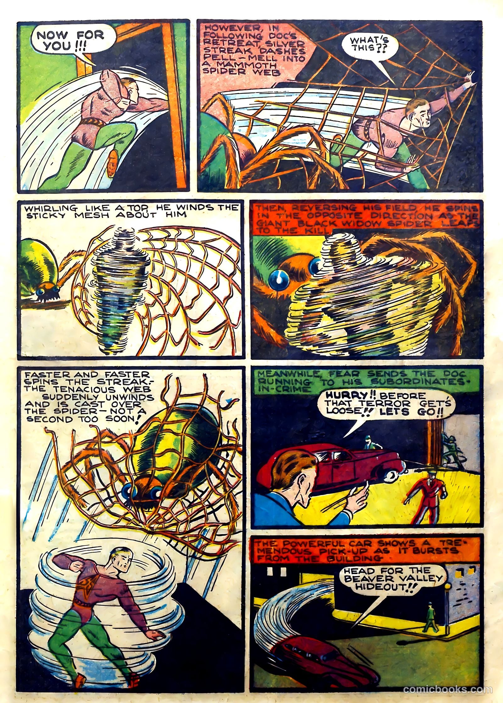 Silver Streak Comics #4 (1940) — page 9 of 69