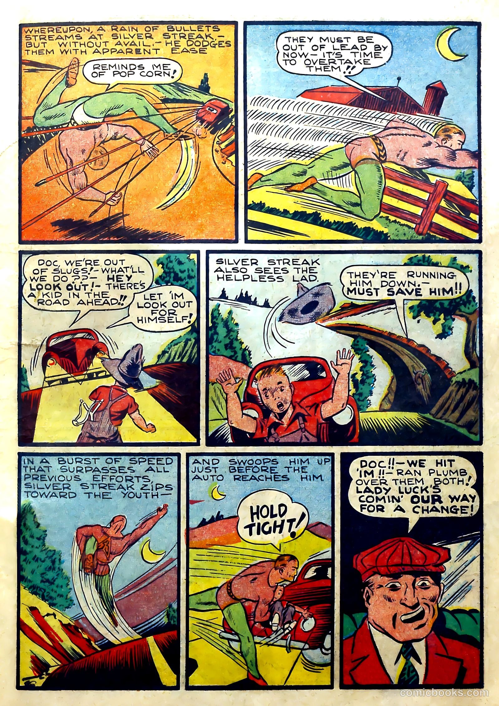 Silver Streak Comics #4 (1940) — page 11 of 69